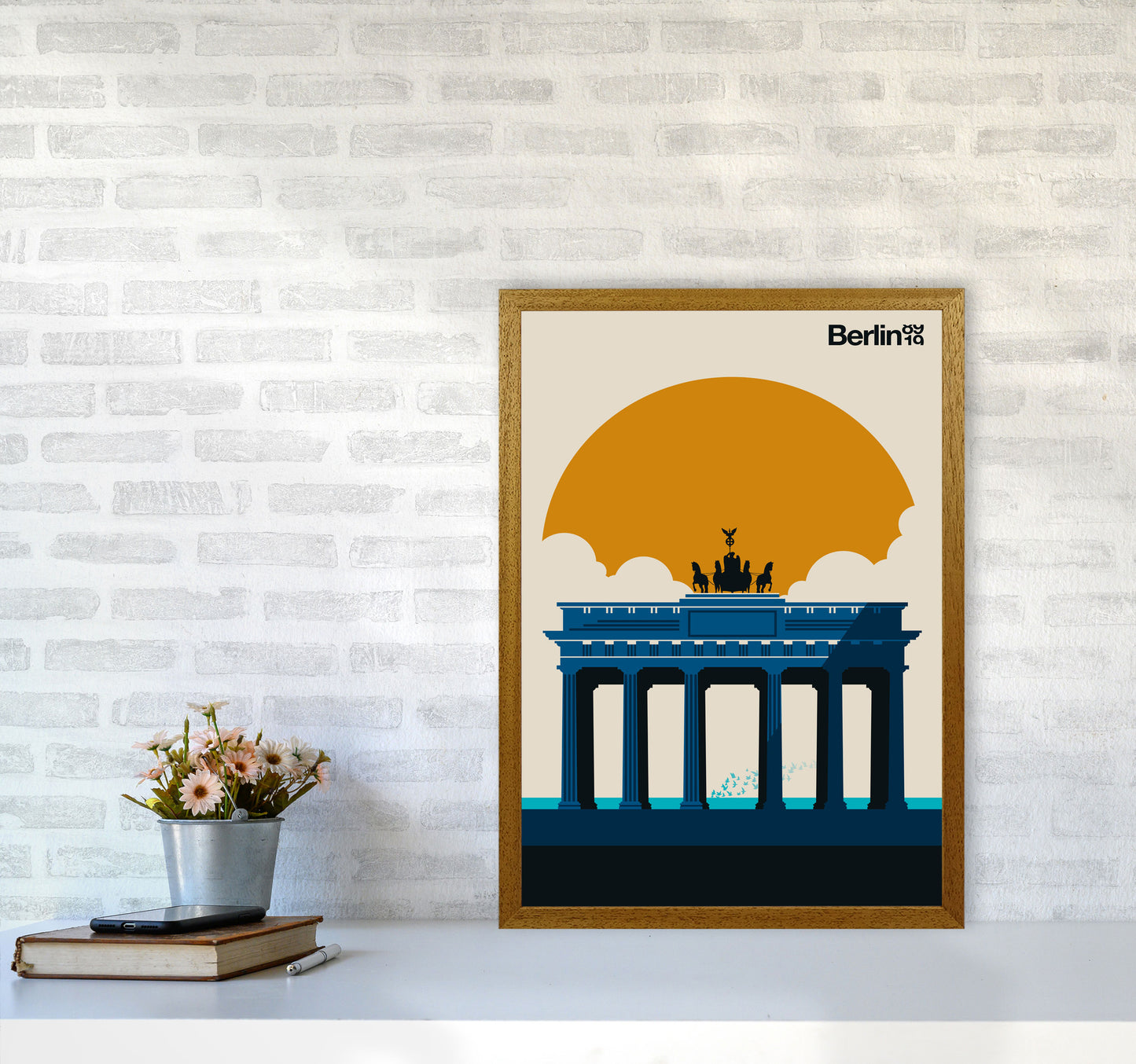 Berlin 89 19 Art Print by Bo Lundberg A2 Print Only