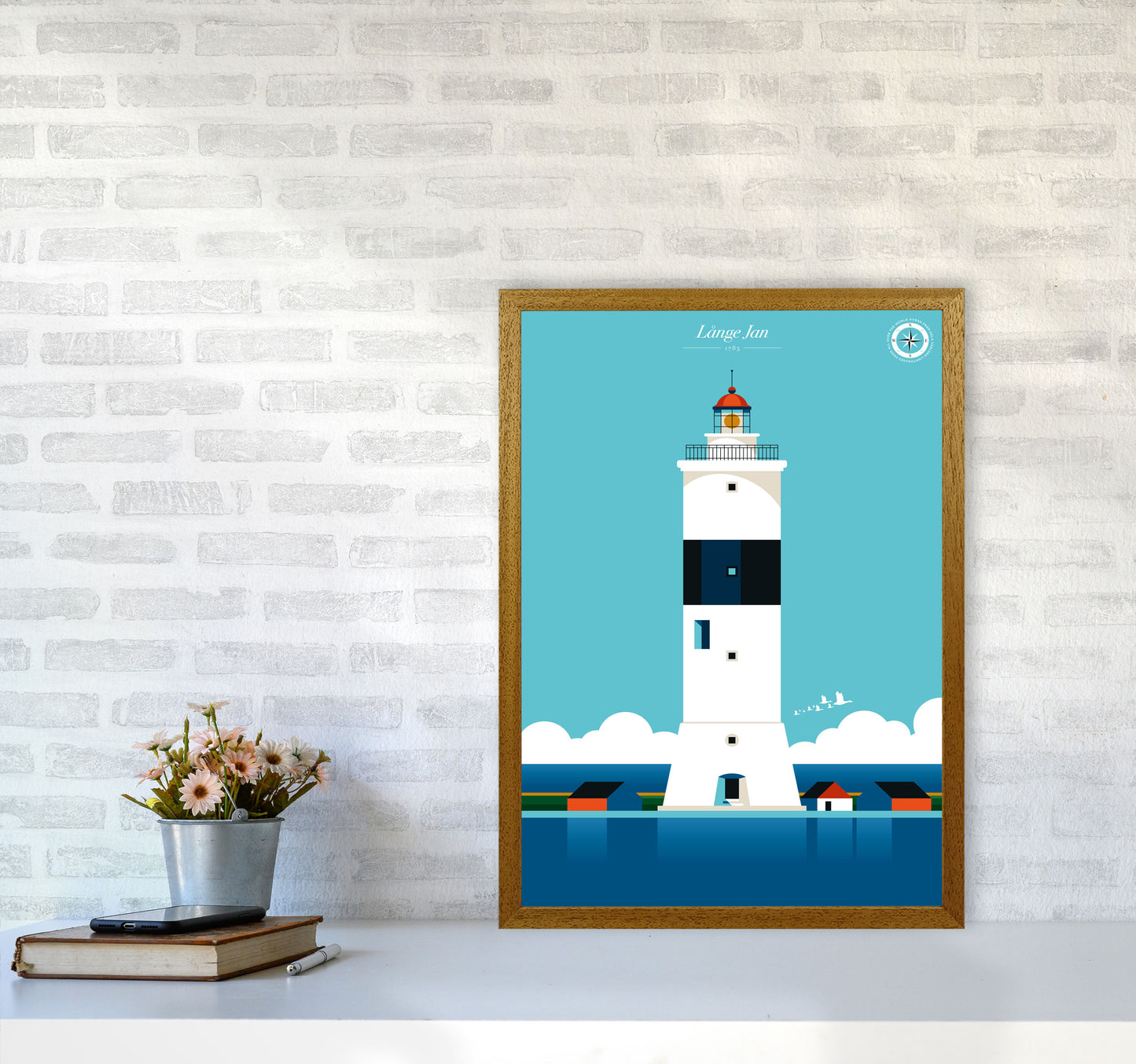 Långe Jan Art Print by Bo Lundberg A2 Print Only
