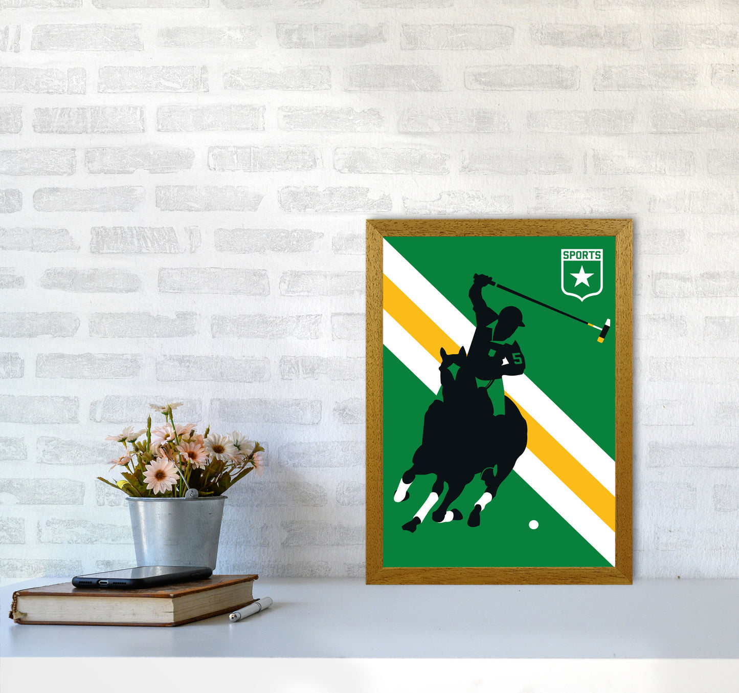 Polo Art Print by Bo Lundberg A3 Print Only