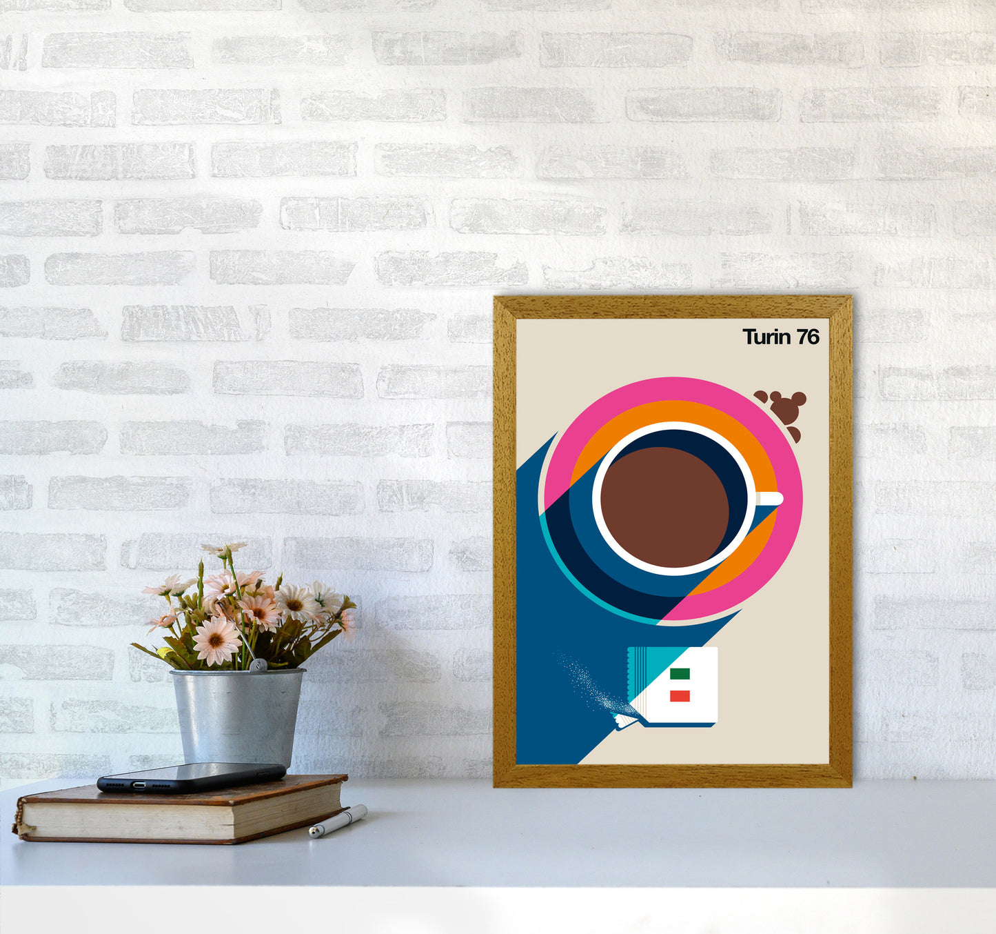 Turin 76 Art Print by Bo Lundberg A3 Print Only