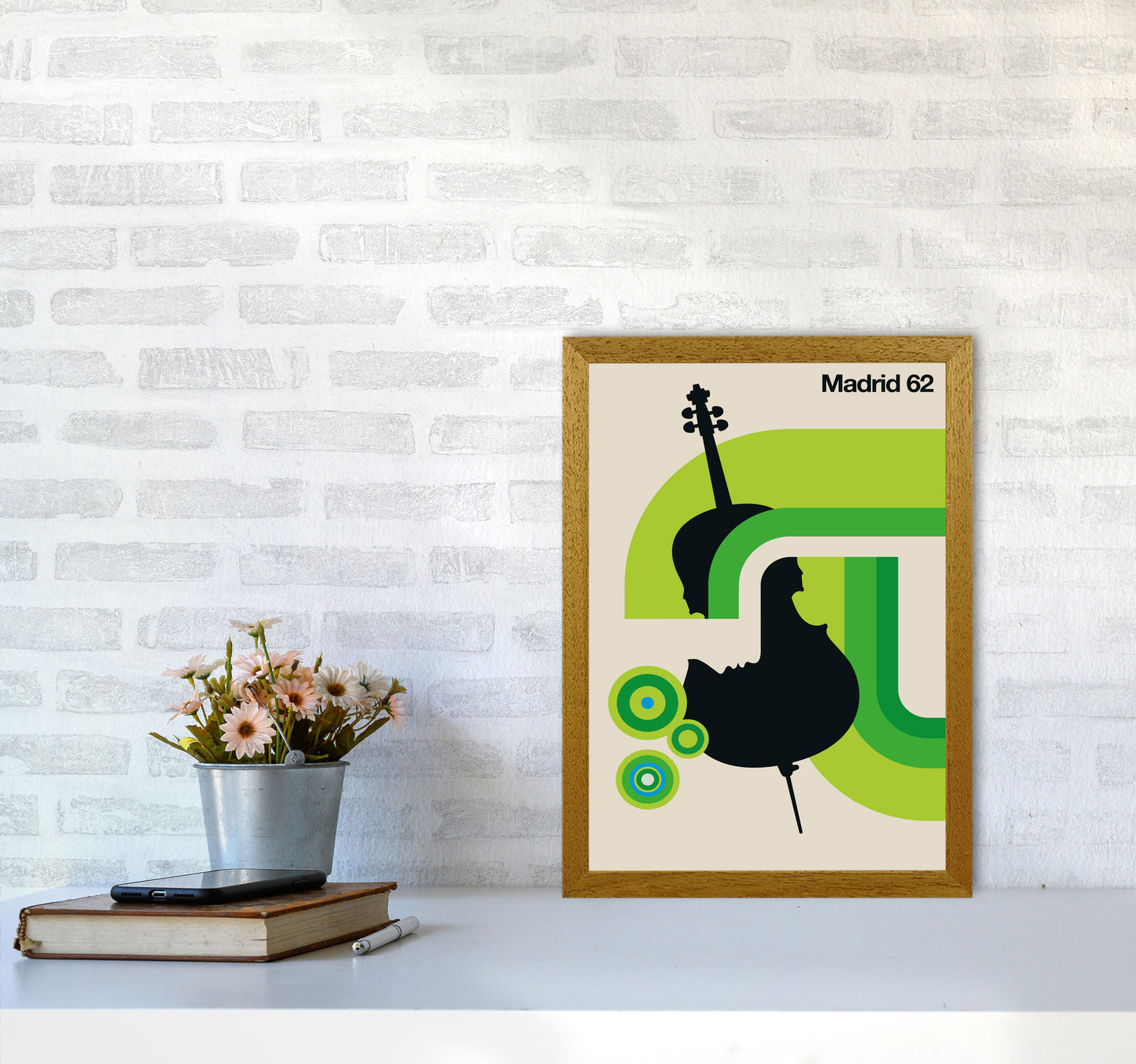 Madrid 62 Art Print by Bo Lundberg A3 Print Only