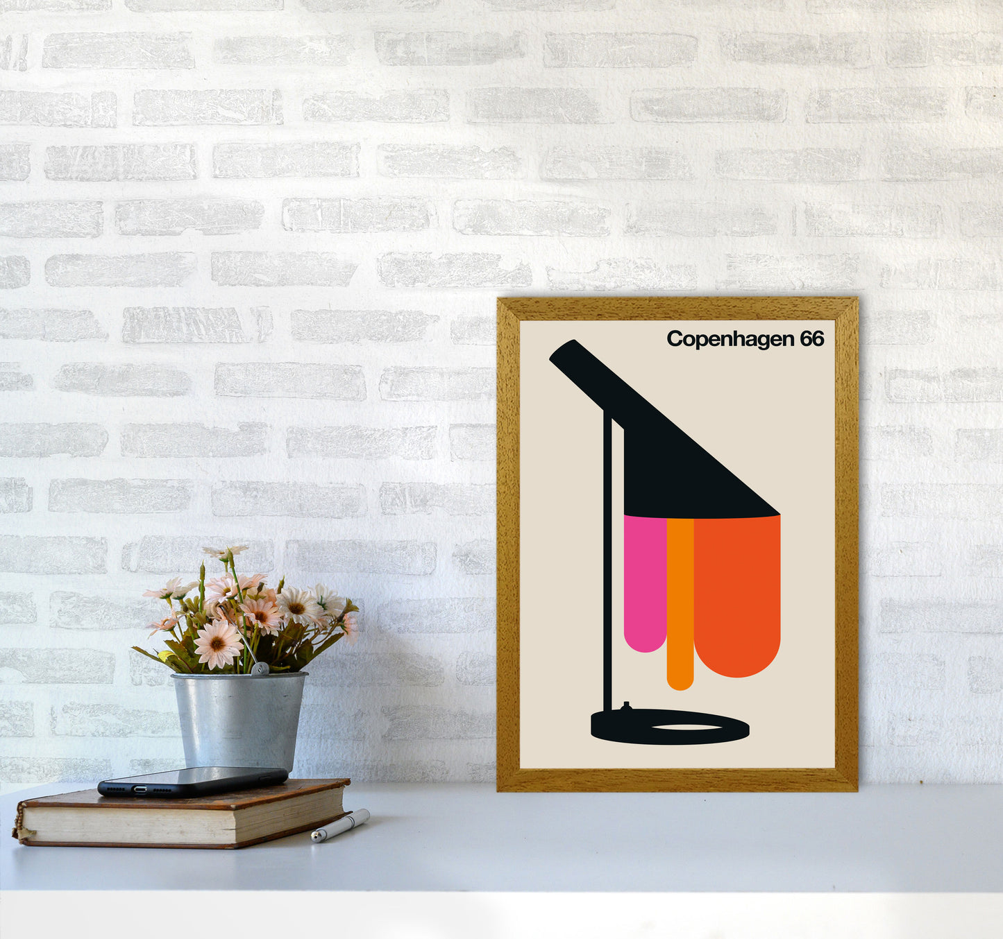 Copenhagen 66 Art Print by Bo Lundberg A3 Print Only