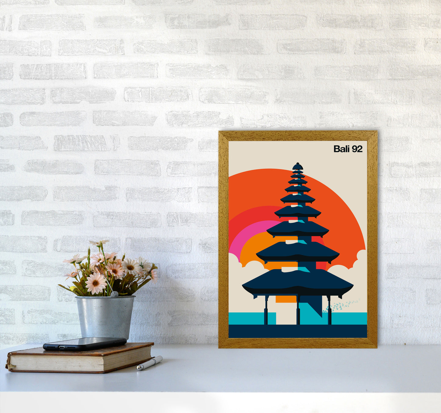 Bali 92 Art Print by Bo Lundberg A3 Print Only