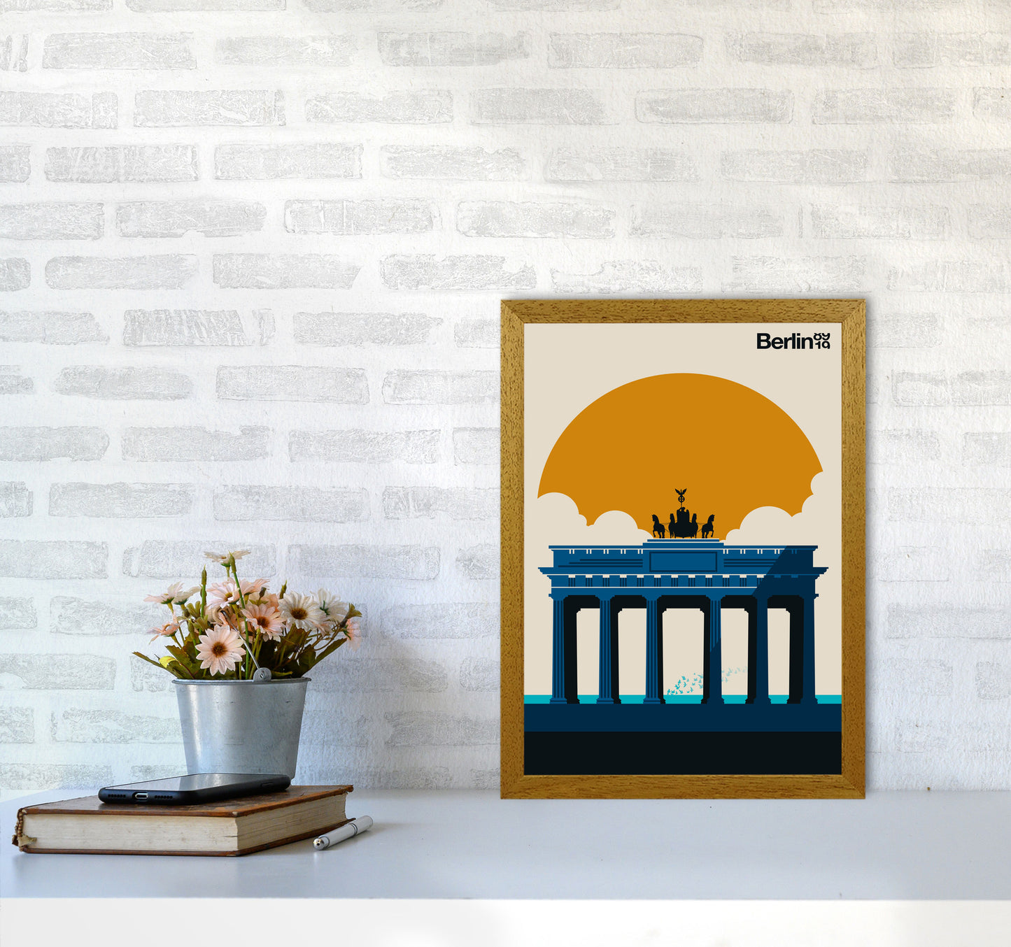 Berlin 89 19 Art Print by Bo Lundberg A3 Print Only