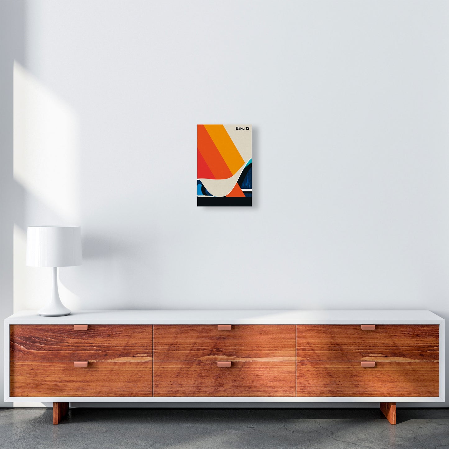 Baku 12 Art Print by Bo Lundberg A4 Canvas
