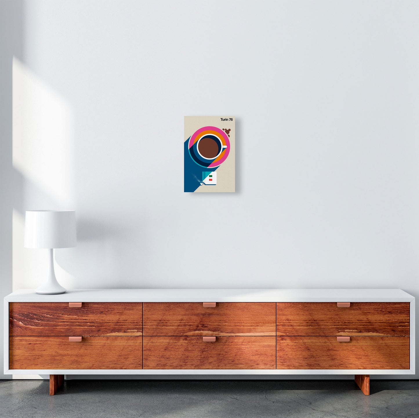 Turin 76 Art Print by Bo Lundberg A4 Canvas