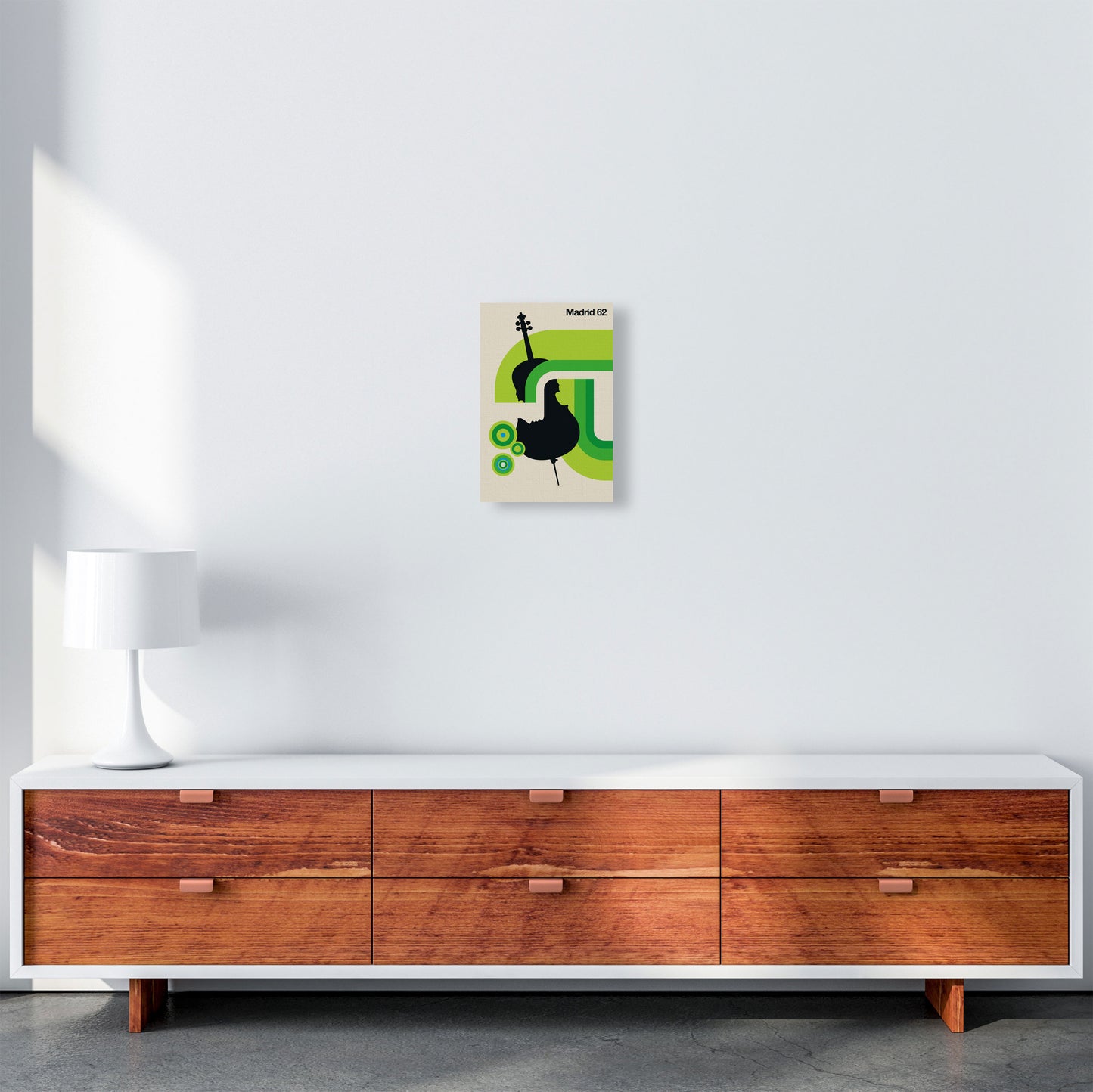 Madrid 62 Art Print by Bo Lundberg A4 Canvas