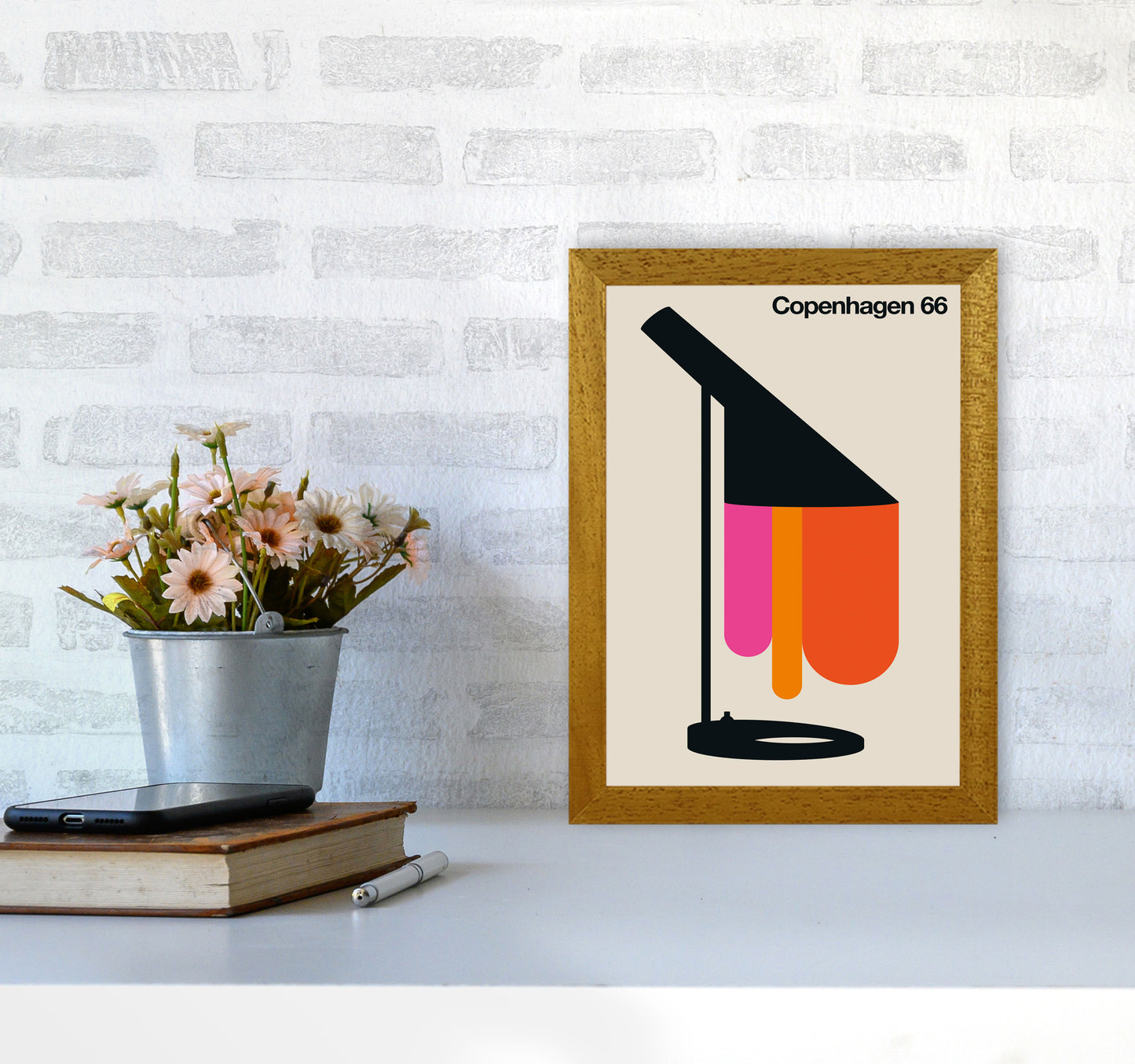 Copenhagen 66 Art Print by Bo Lundberg A4 Print Only