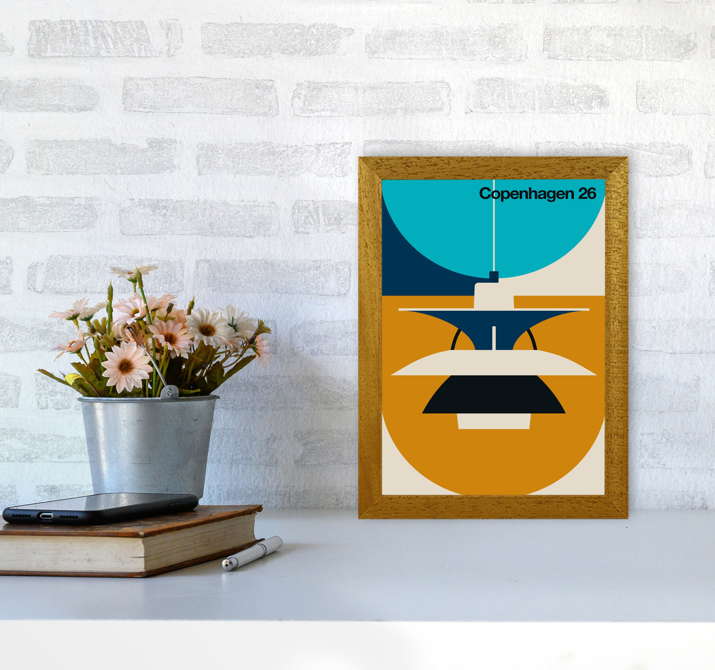 Copenhagen 26 Art Print by Bo Lundberg A4 Print Only