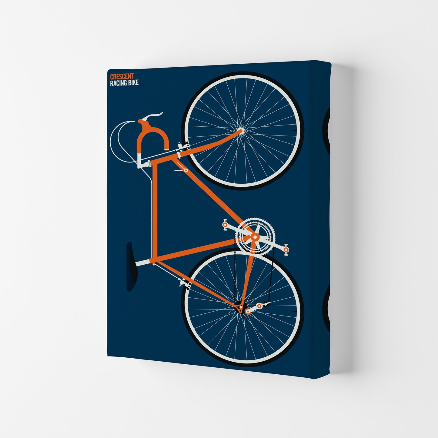 Icons Cresecent Full Art Print by Bo Lundberg Canvas