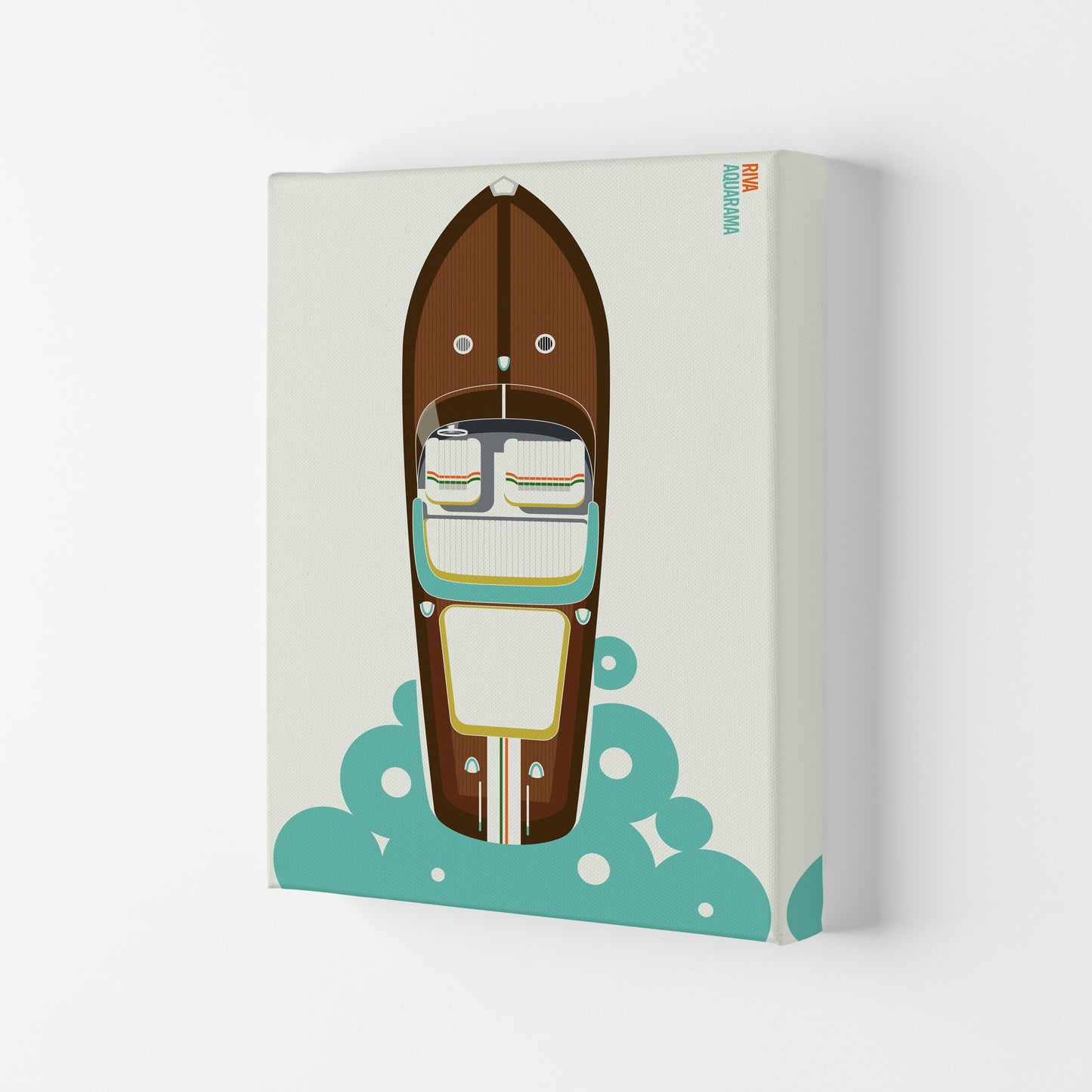 Icons Riva Art Print by Bo Lundberg Canvas