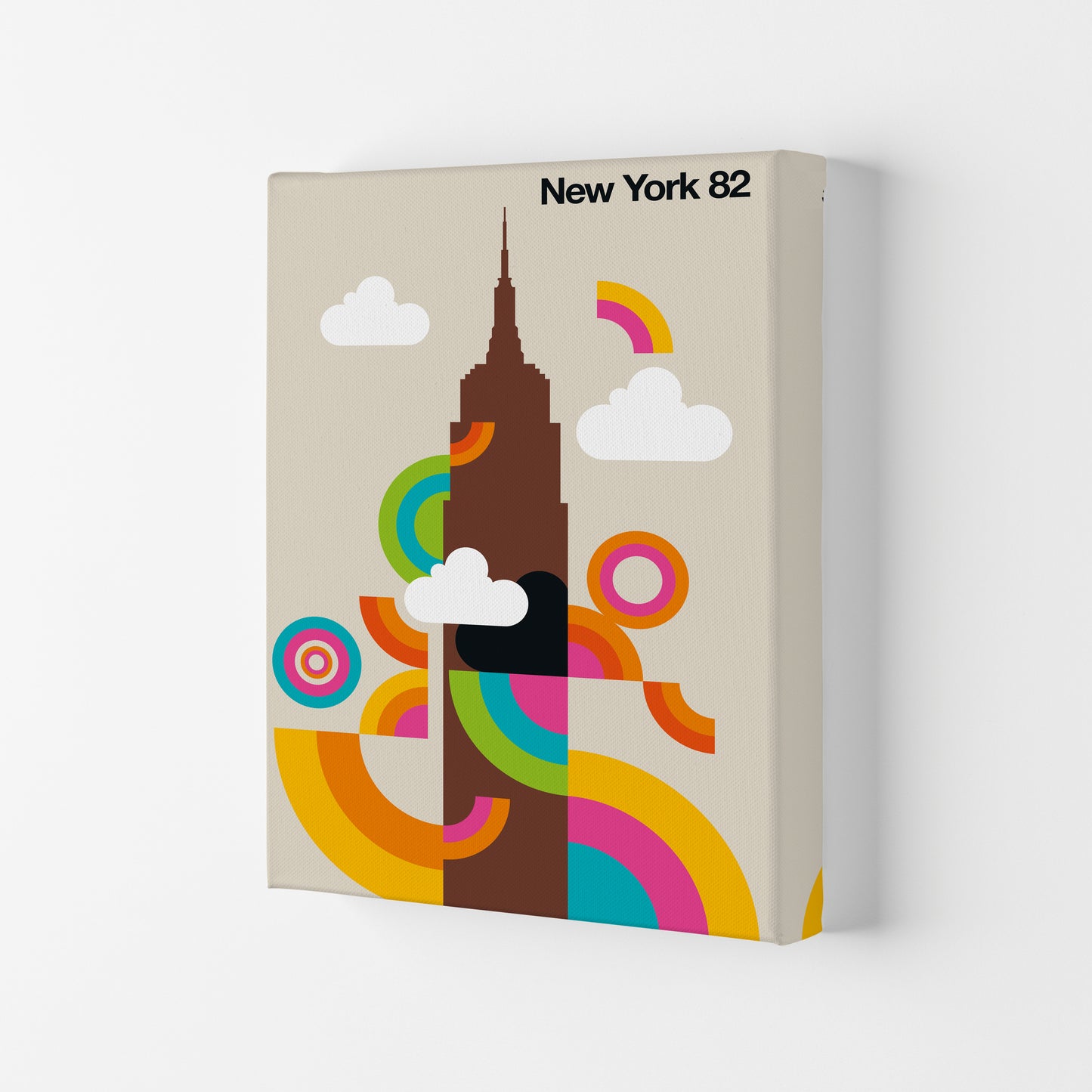 New York 82 Art Print by Bo Lundberg Canvas