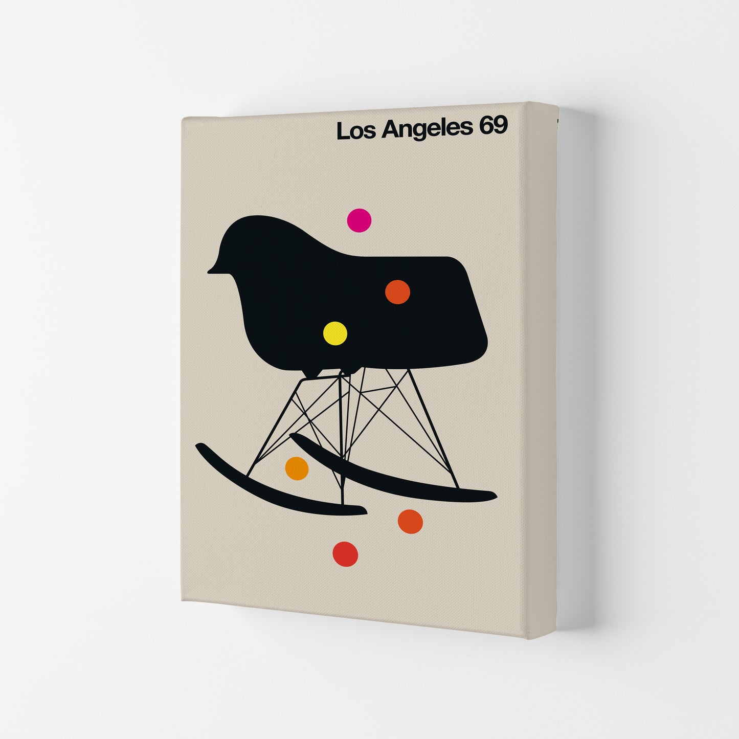LA 69 Art Print by Bo Lundberg Canvas