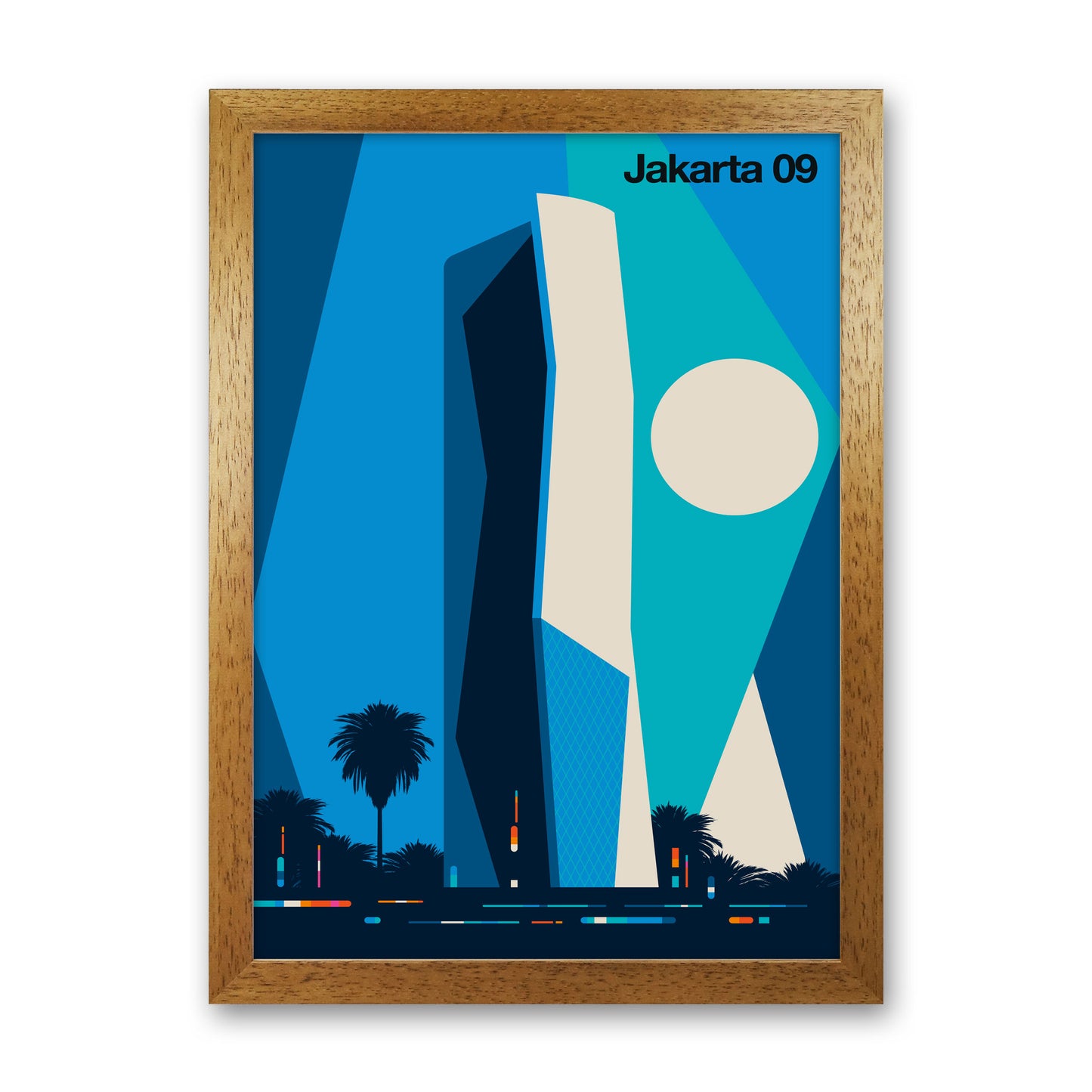 Jakarta 09 Art Print by Bo Lundberg Oak Grain