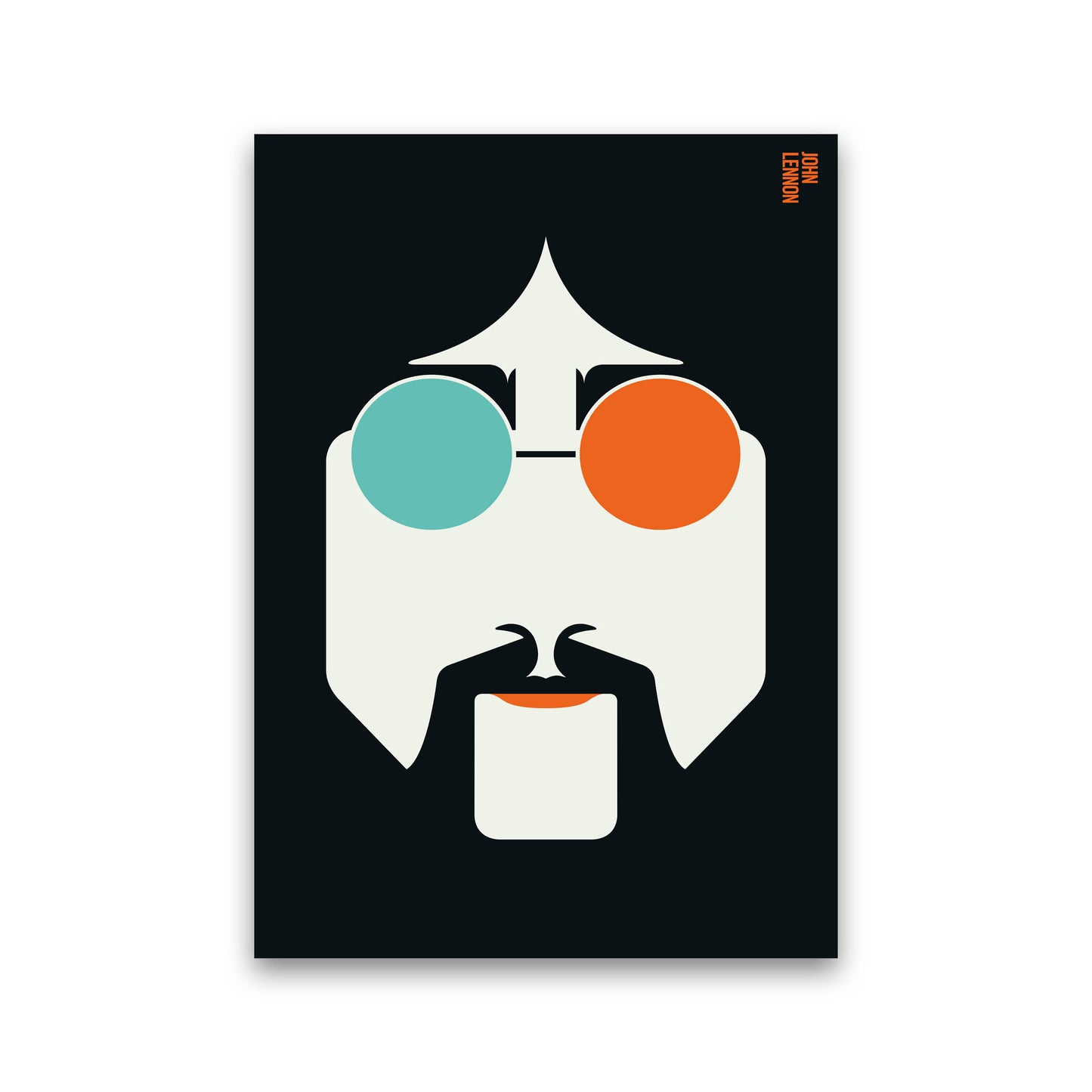 Icons John Lennon Art Print by Bo Lundberg Print Only