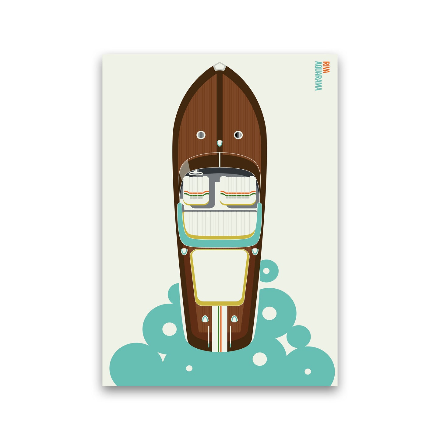 Icons Riva Art Print by Bo Lundberg Print Only