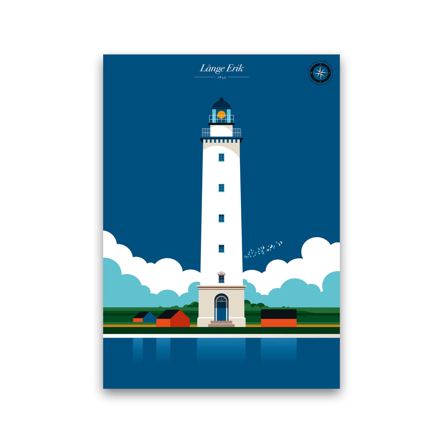 Långe Erik Art Print by Bo Lundberg Print Only