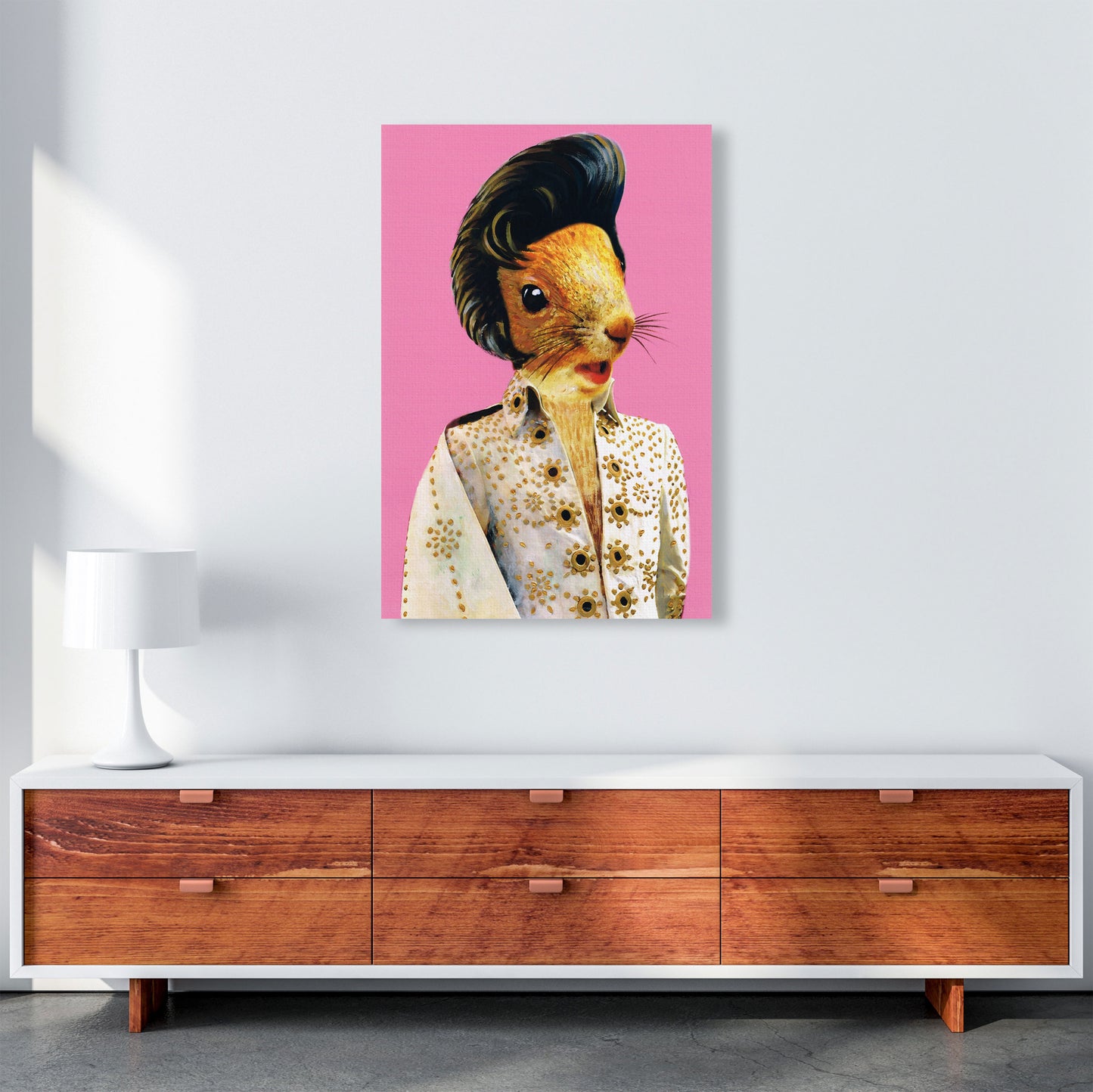 Elvis Presley Art Print by Coco Deparis A1 Canvas