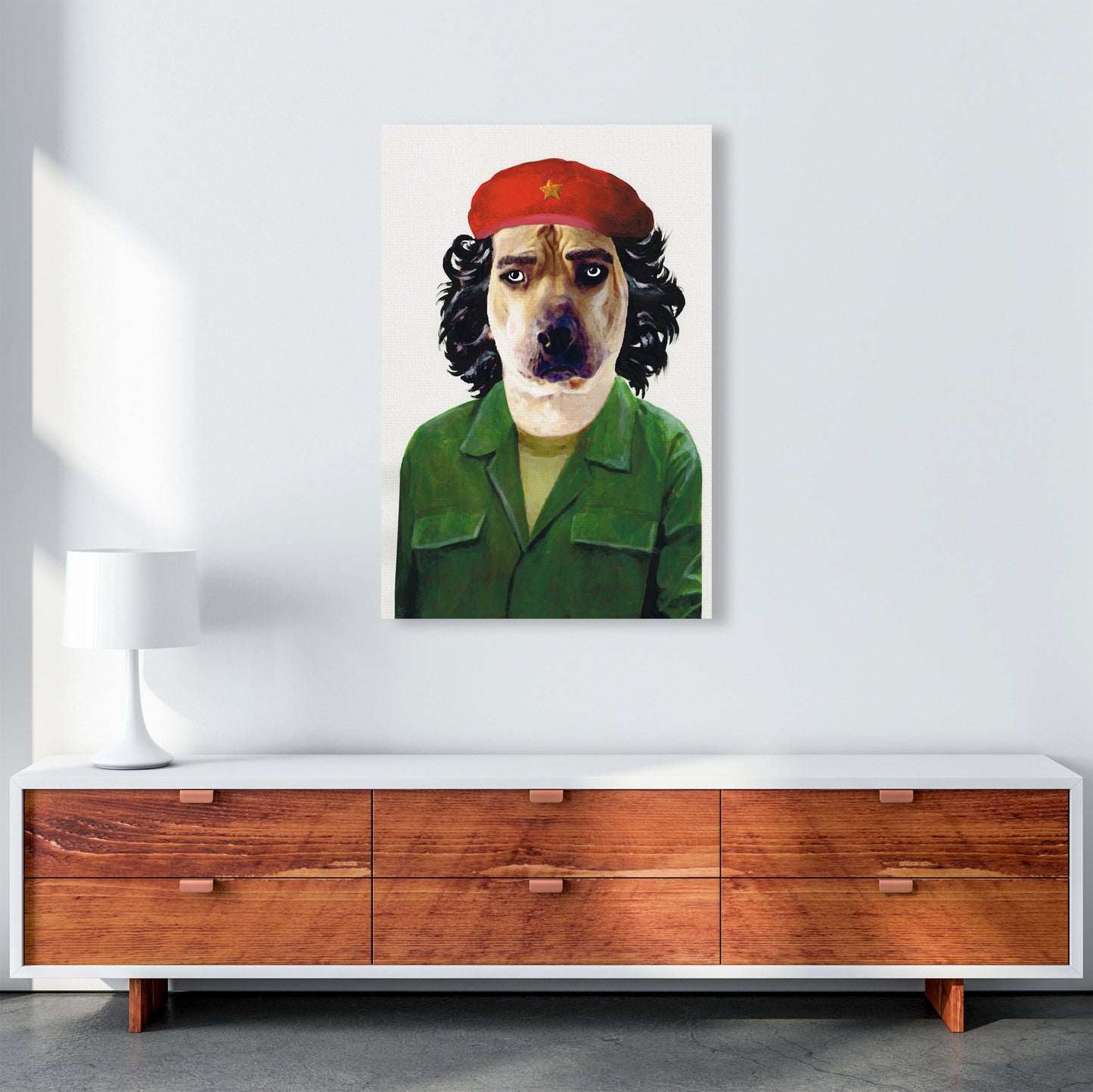 Che Guevara Art Print by Coco Deparis A1 Canvas