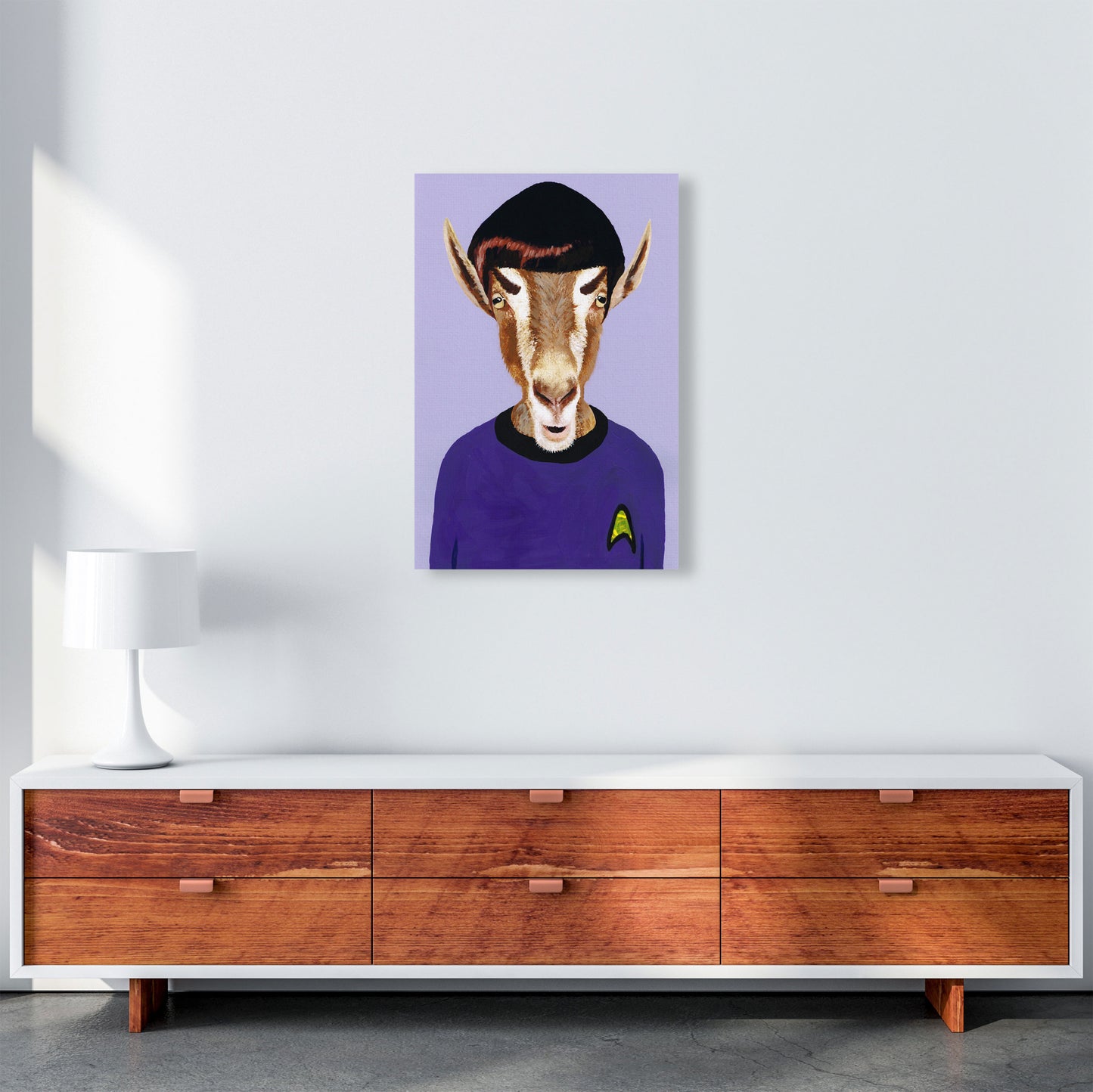 Mister Spock Art Print by Coco Deparis A2 Canvas