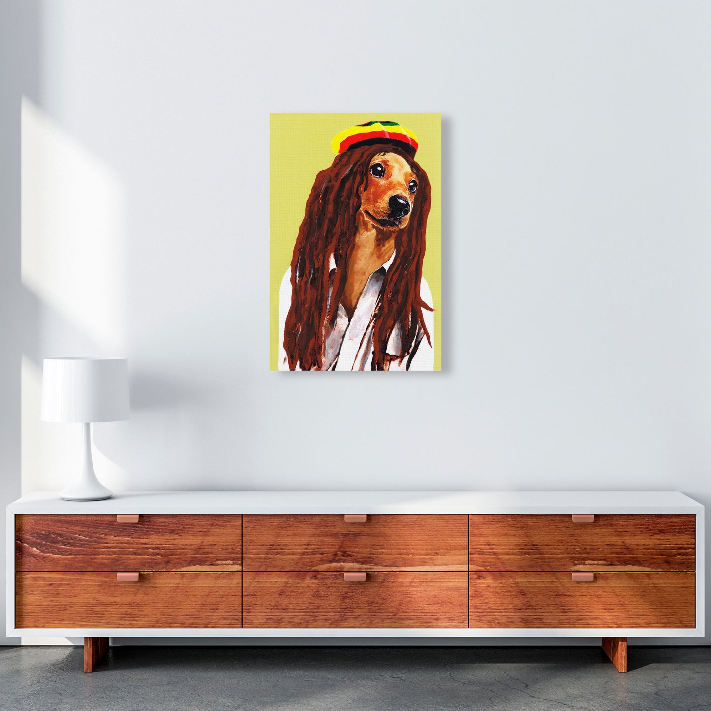 Bob Marley Art Print by Coco Deparis A2 Canvas