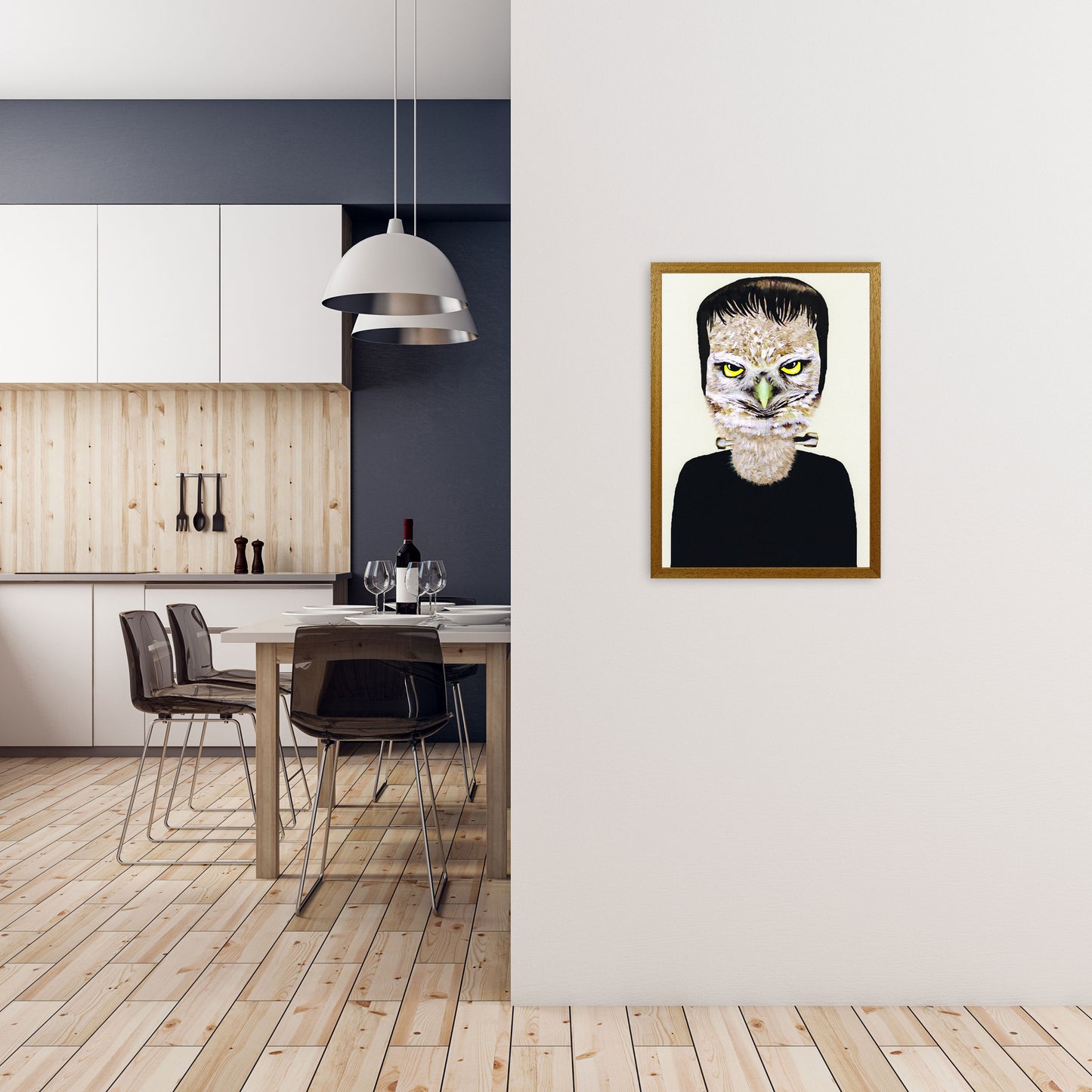 Frankenstein Art Print by Coco Deparis A2 Print Only