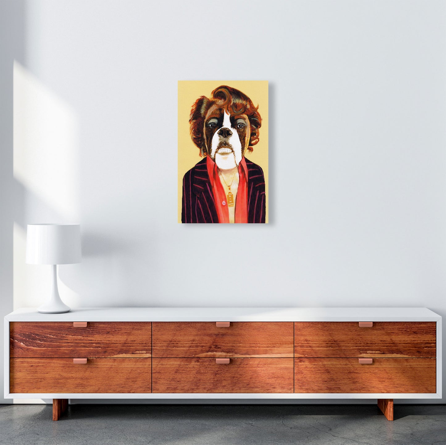James Brown Art Print by Coco Deparis A3 Canvas