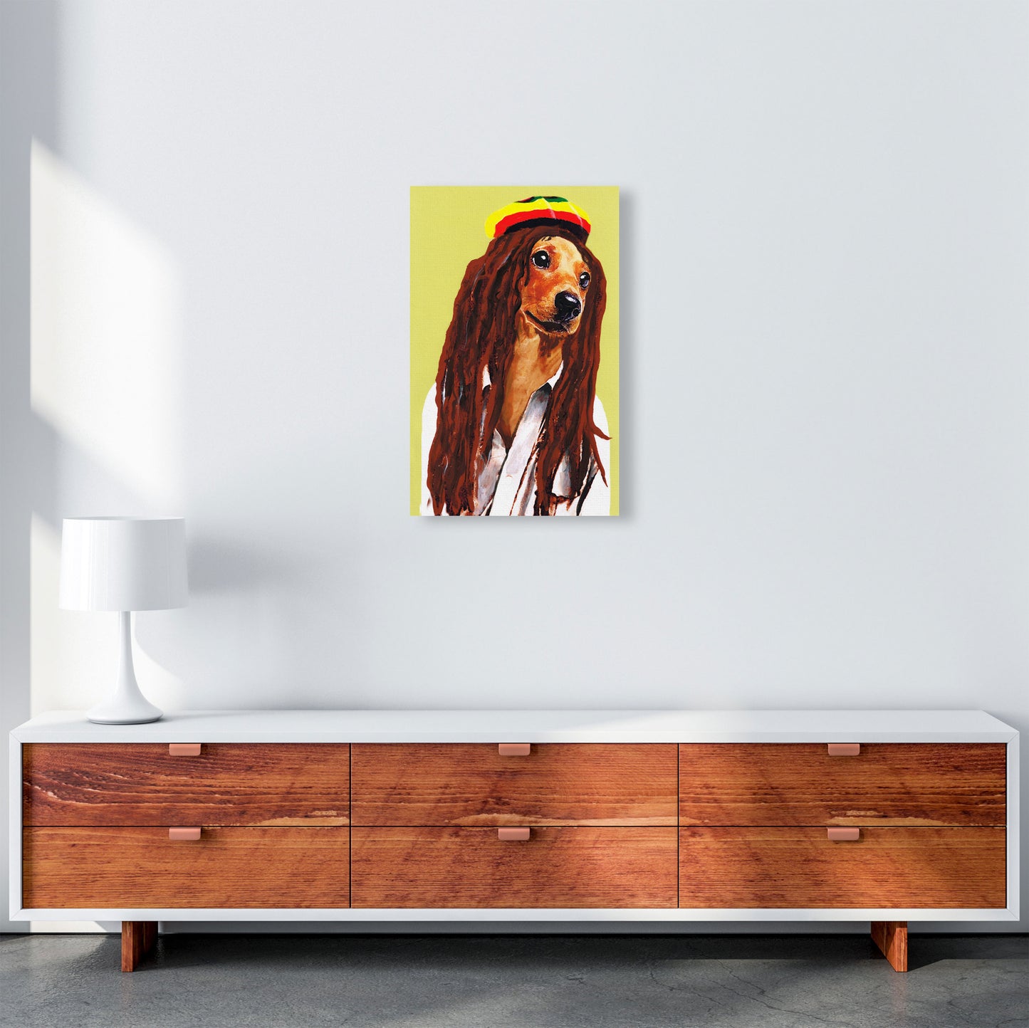 Bob Marley Art Print by Coco Deparis A3 Canvas