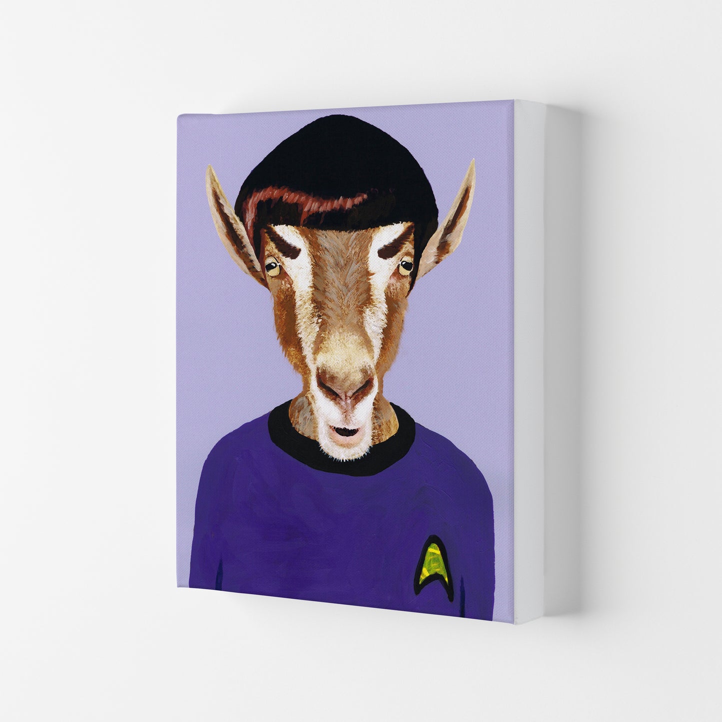 Mister Spock Art Print by Coco Deparis Canvas