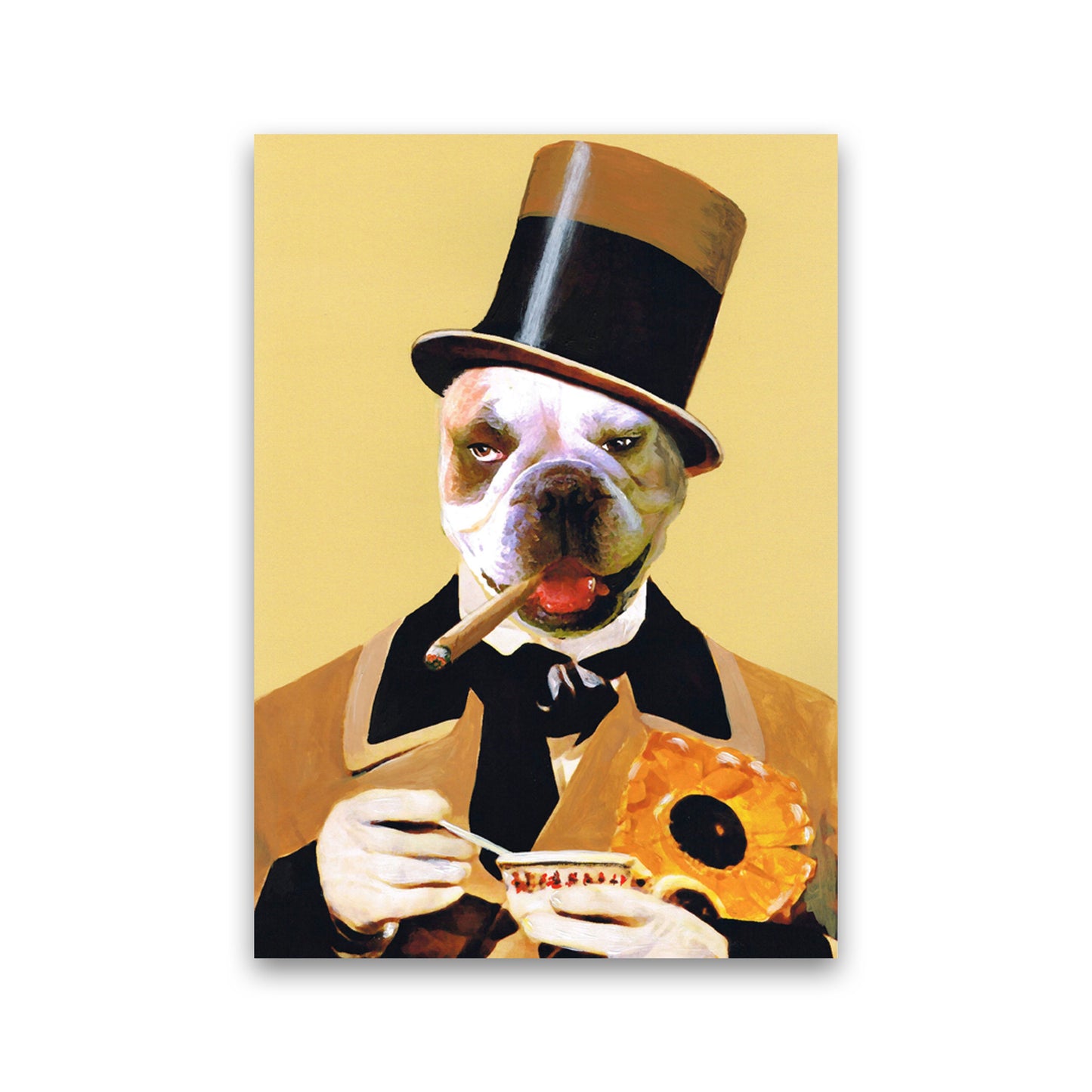 Small WC Fields Art Print by Coco Deparis Print Only