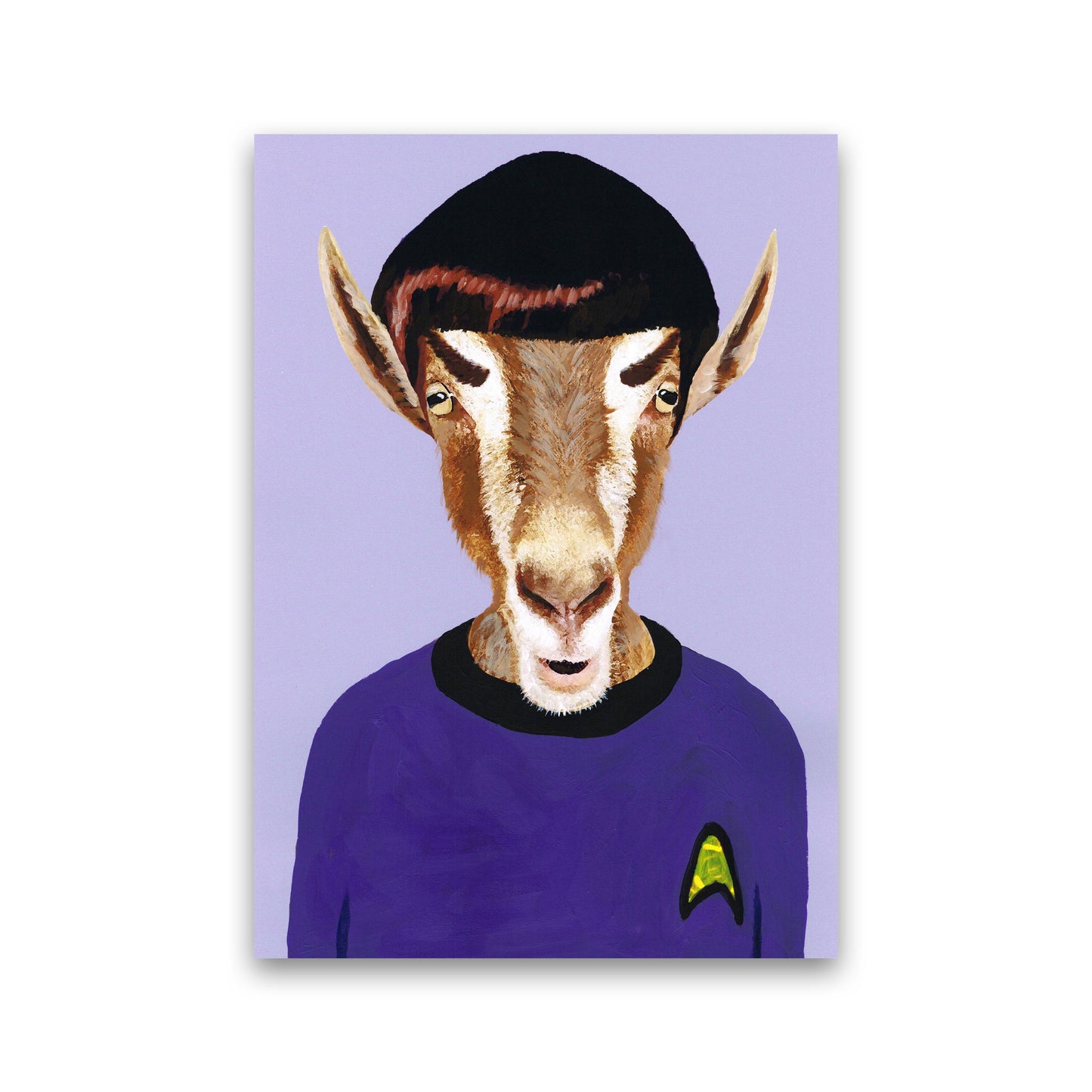 Mister Spock Art Print by Coco Deparis Print Only