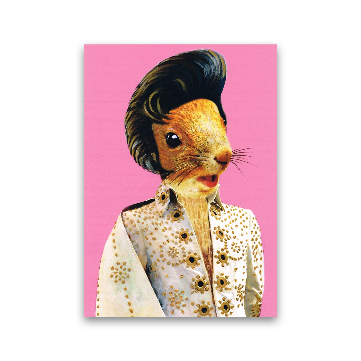 Elvis Presley Art Print by Coco Deparis Print Only