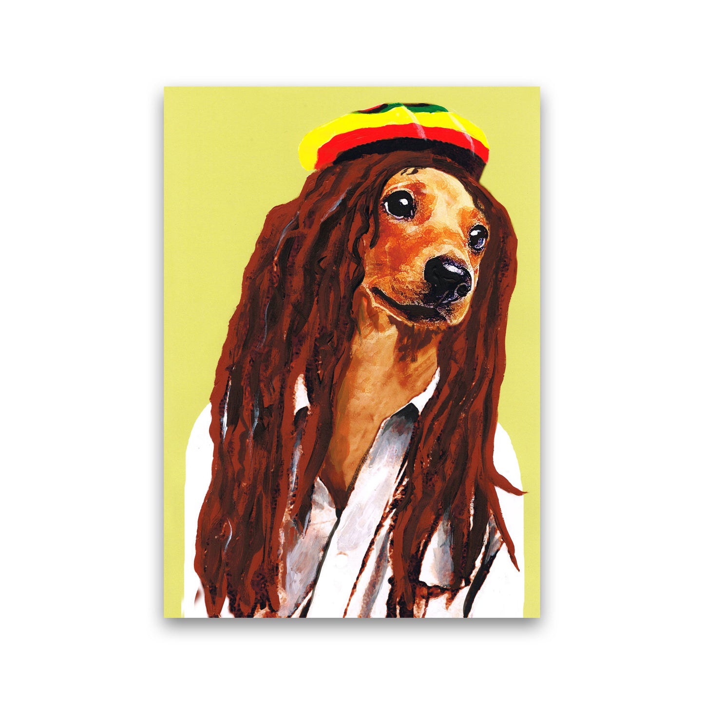 Bob Marley Art Print by Coco Deparis Print Only