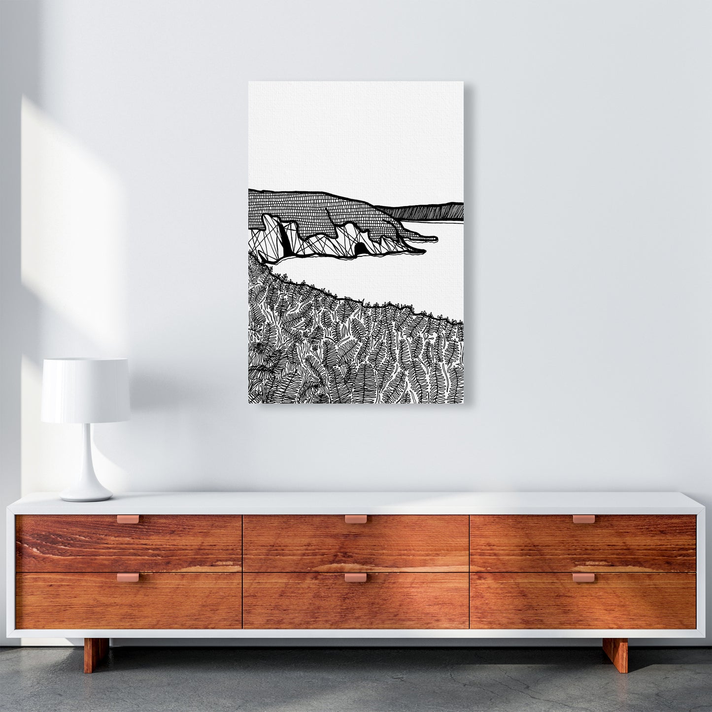 Aberdaron Art Print by Carissa Tanton A1 Canvas