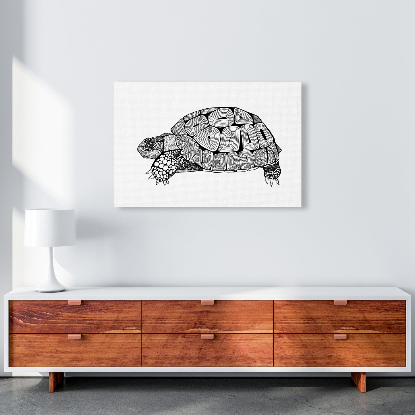 Tortoise Art Print by Carissa Tanton A1 Canvas