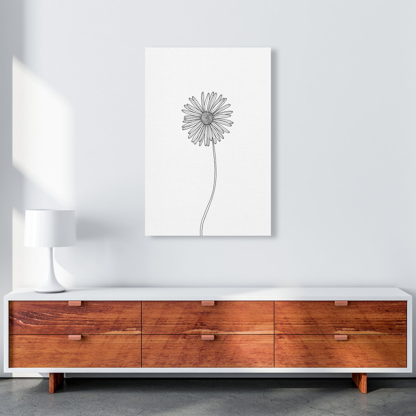 Daisy Art Print by Carissa Tanton A1 Canvas