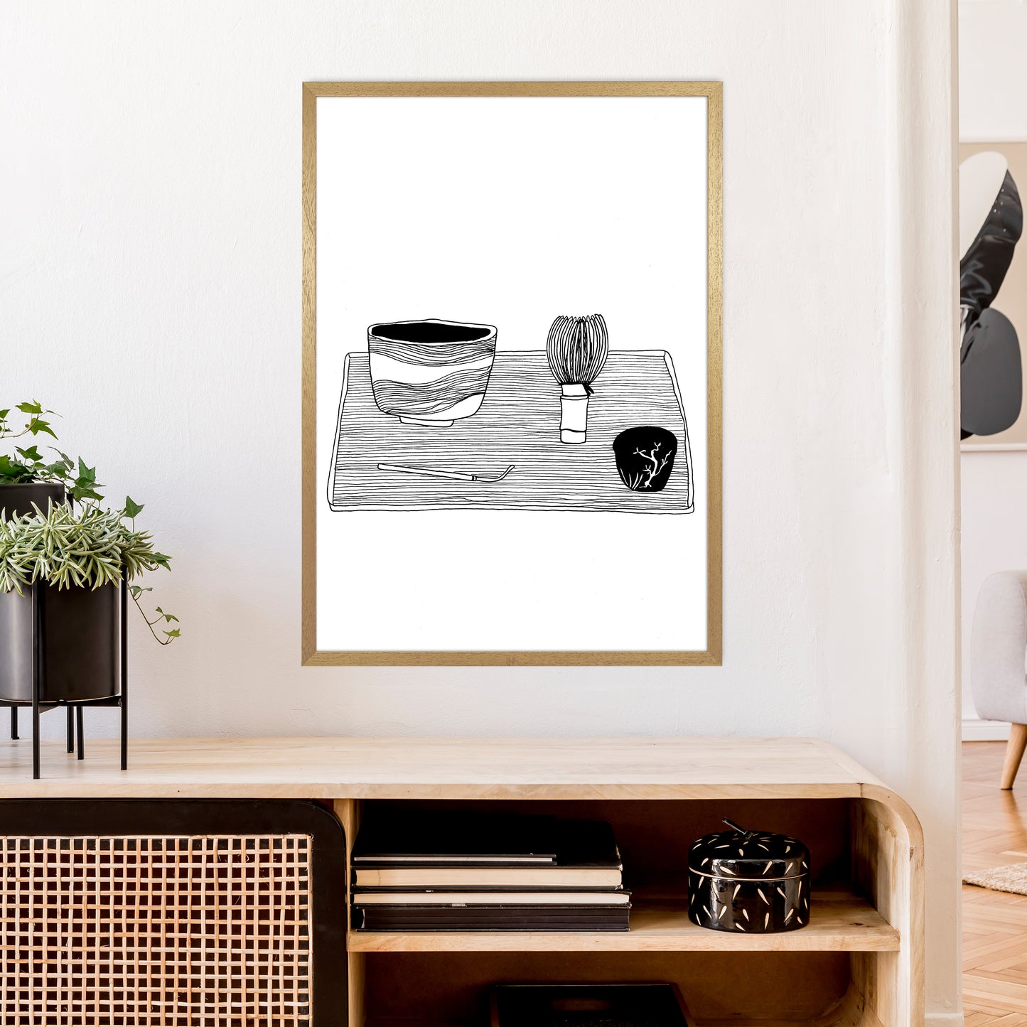 Japanese Matcha Art Print by Carissa Tanton A1 Print Only