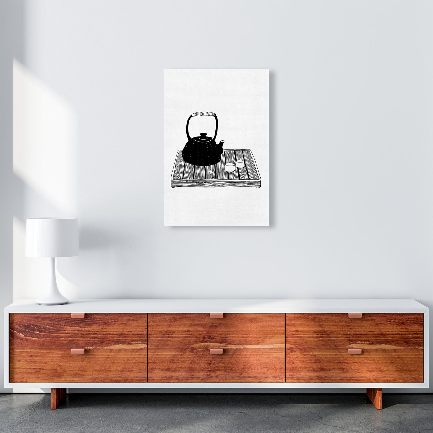 Chinese Tea Art Print by Carissa Tanton A2 Canvas