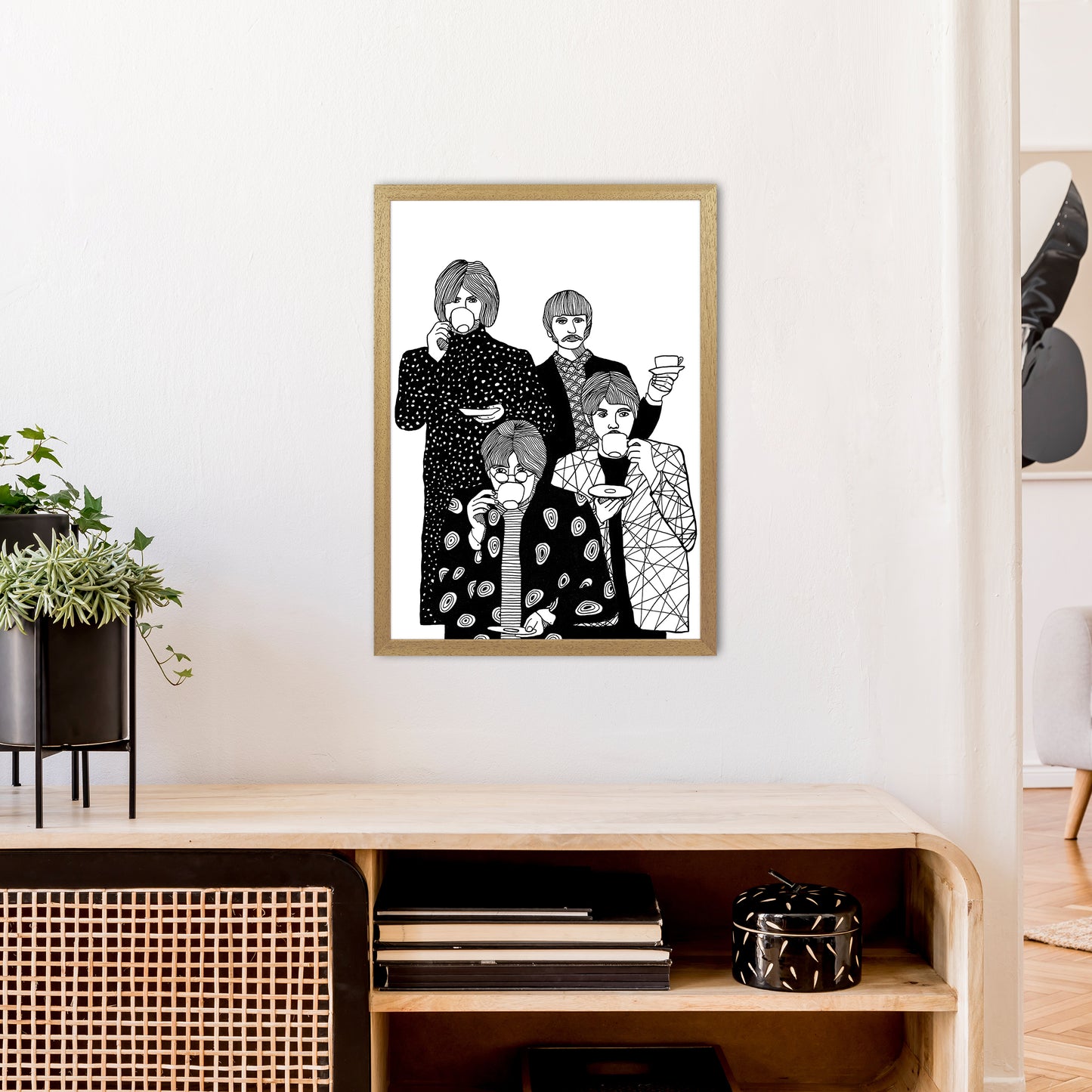 X Beatles Art Print by Carissa Tanton A2 Print Only