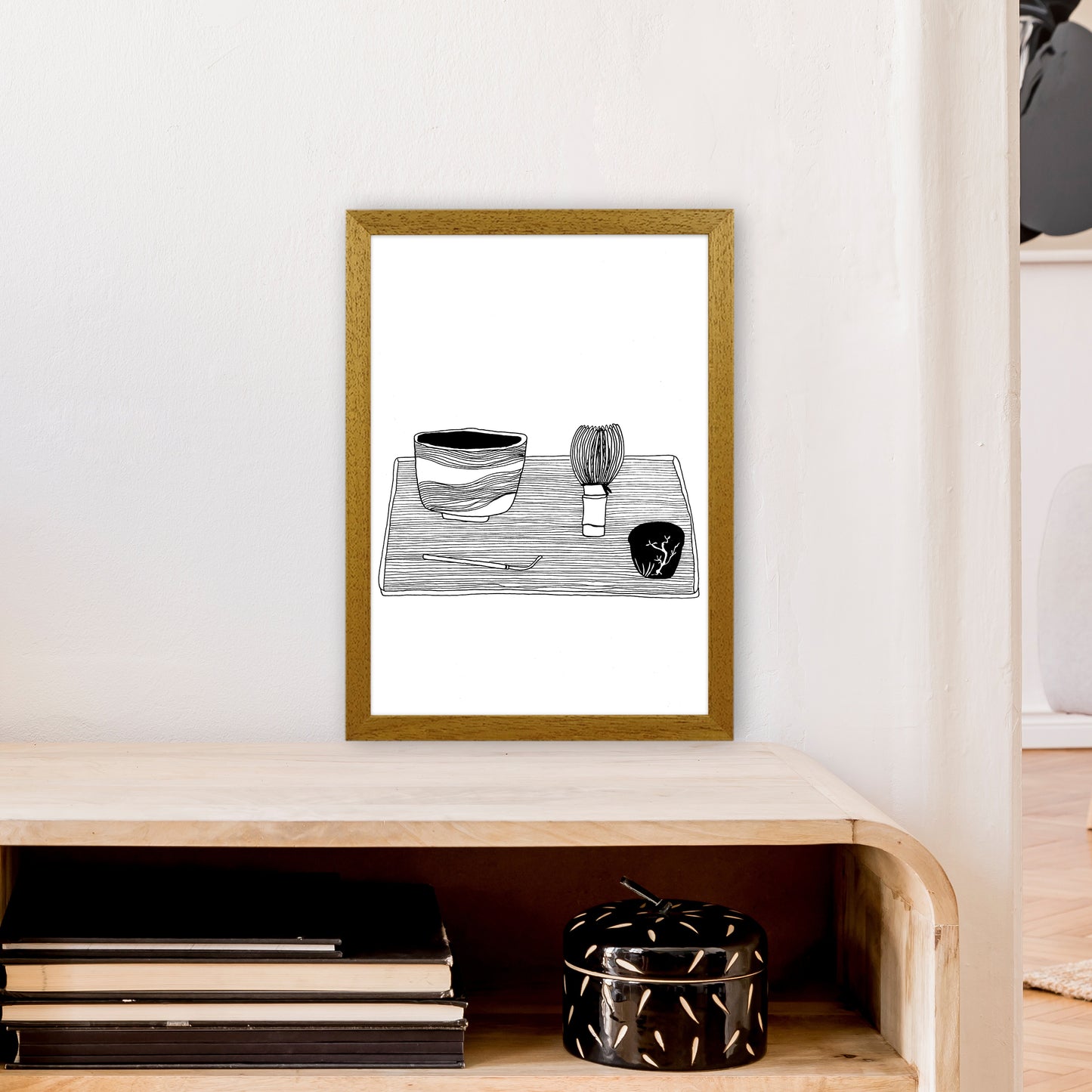 Japanese Matcha Art Print by Carissa Tanton A3 Print Only