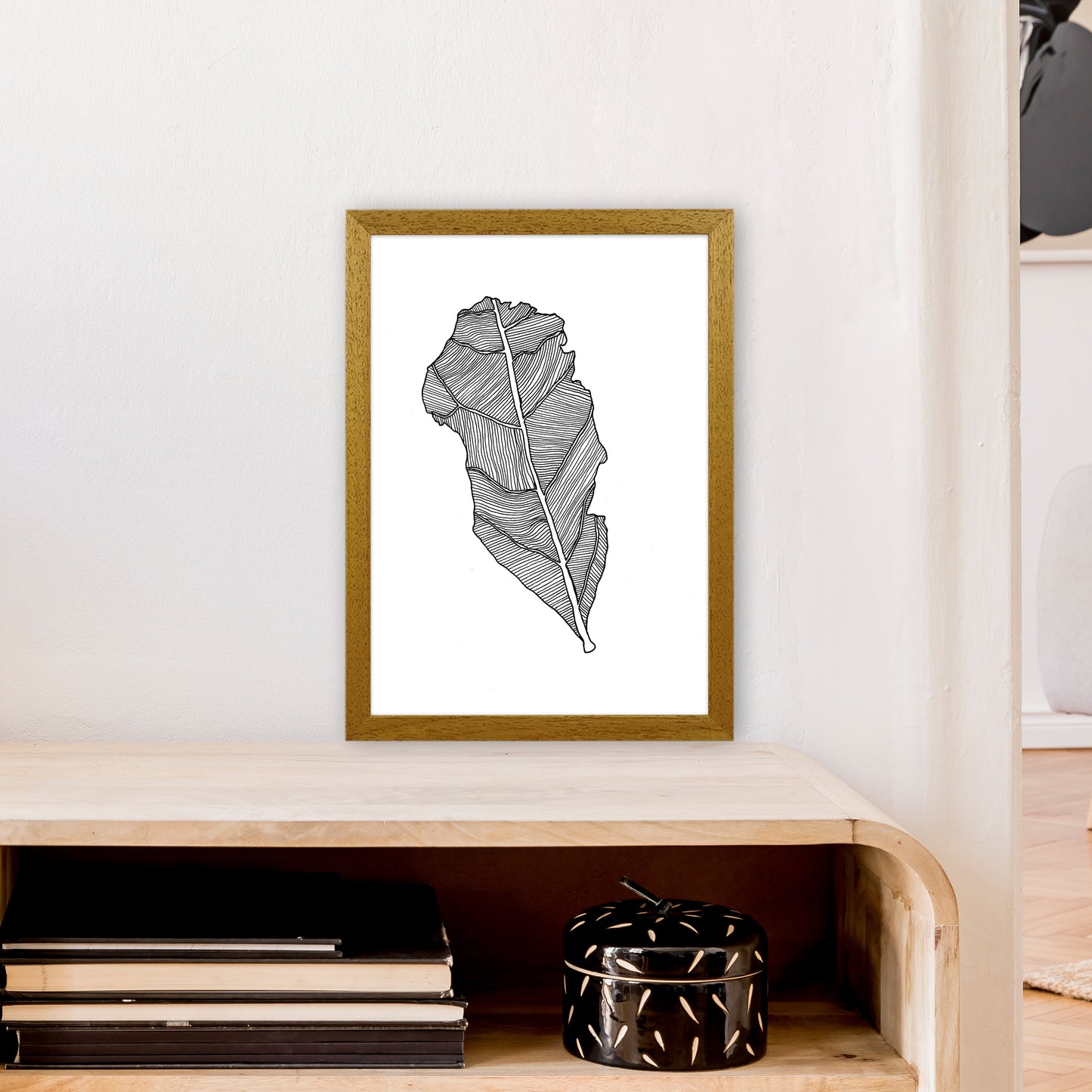 Kyobancha Leaf Art Print by Carissa Tanton A3 Print Only
