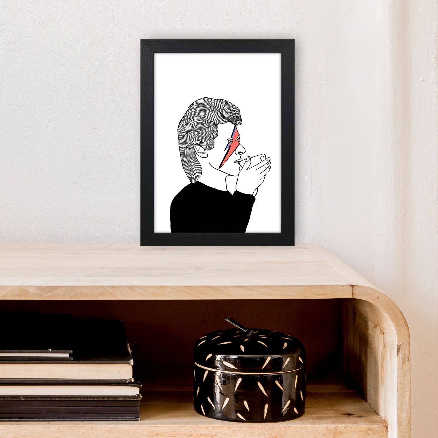 xziggy Art Print by Carissa Tanton A4 White Frame