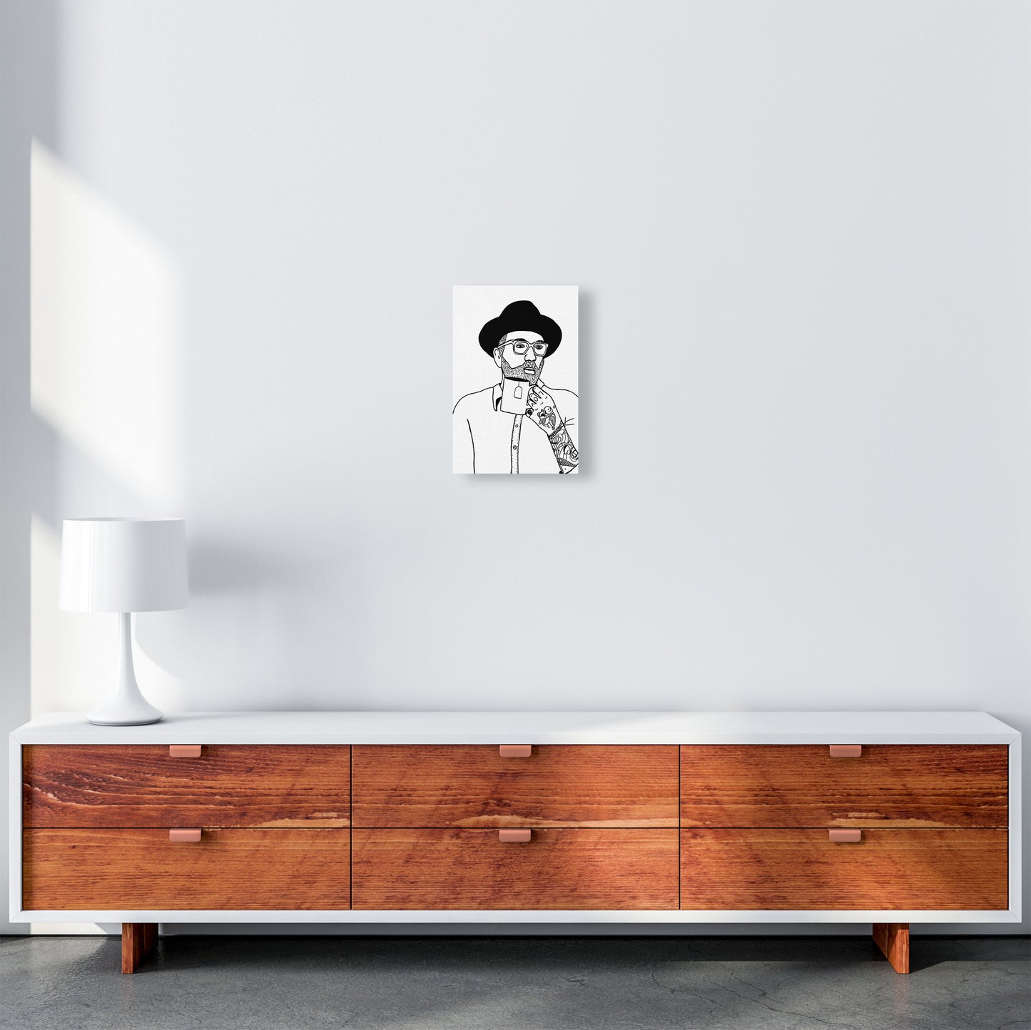 Dallas Green Art Print by Carissa Tanton A4 Canvas
