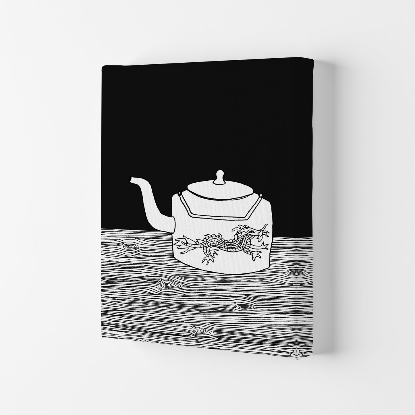 Bhutan Teapot Art Print by Carissa Tanton Canvas