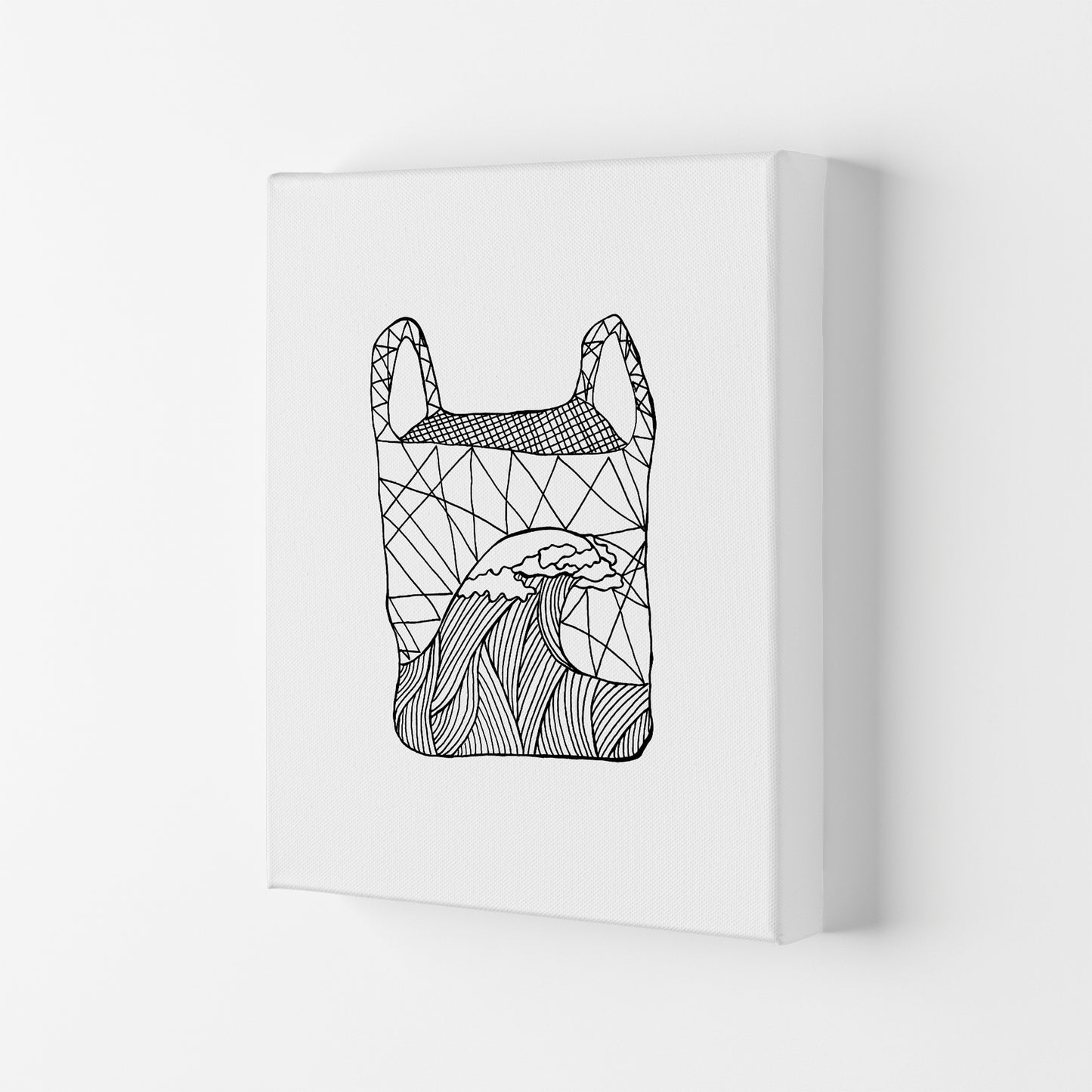 Plastic Bag Art Print by Carissa Tanton Canvas