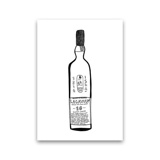 Lagavulin Art Print by Carissa Tanton Print Only