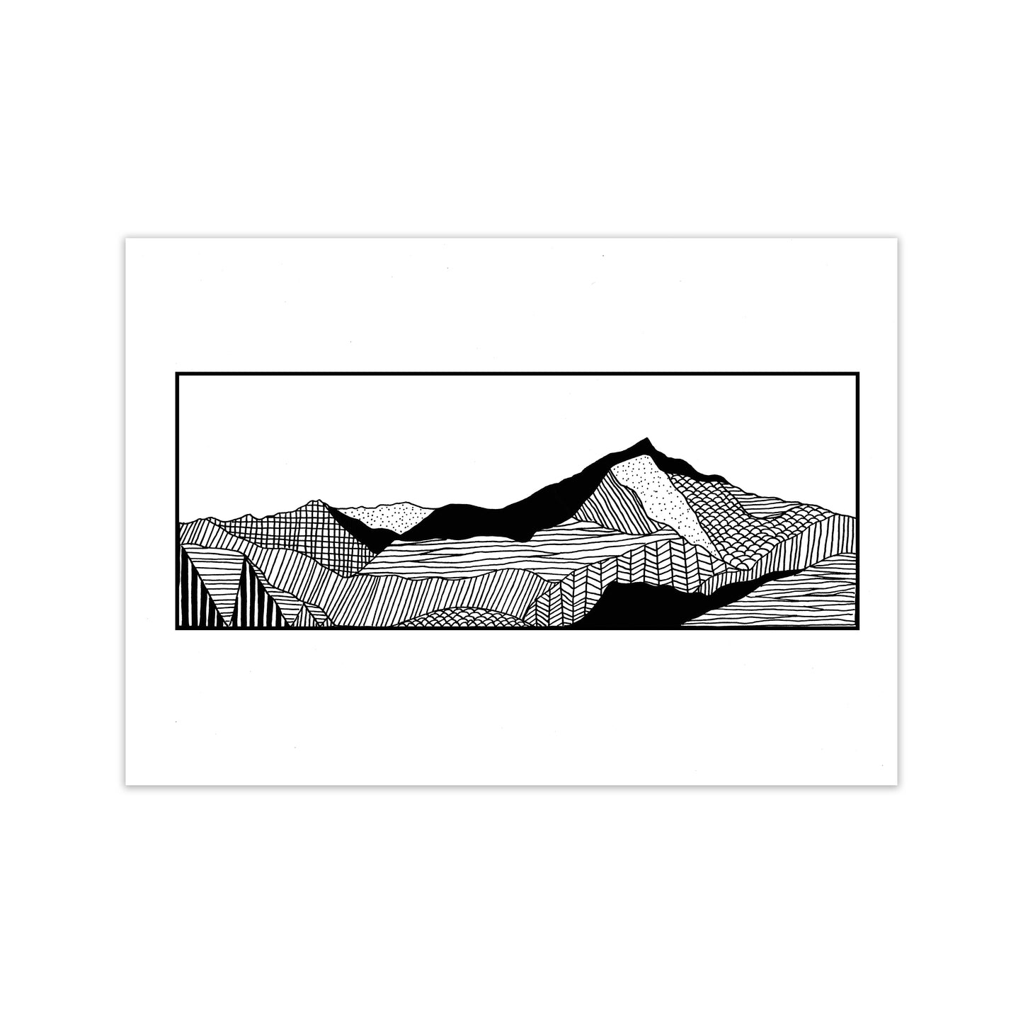 Snowdon Art Print by Carissa Tanton Print Only