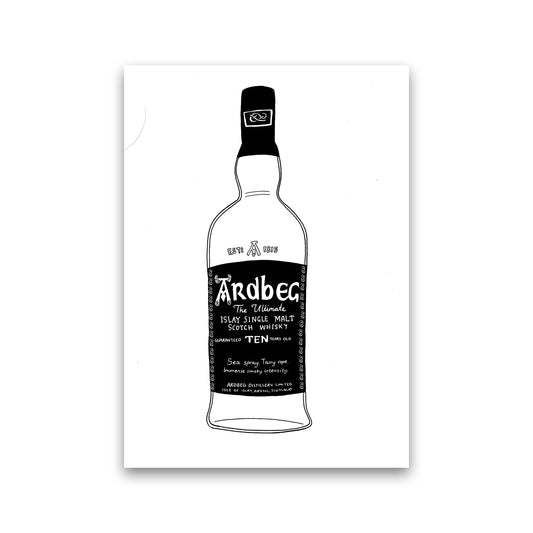 Ardbeg Art Print by Carissa Tanton Print Only