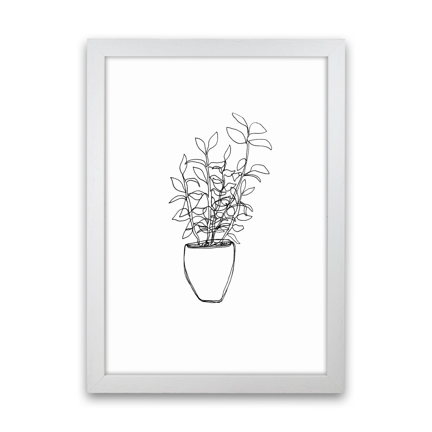 Tea Plant Art Print by Carissa Tanton White Grain