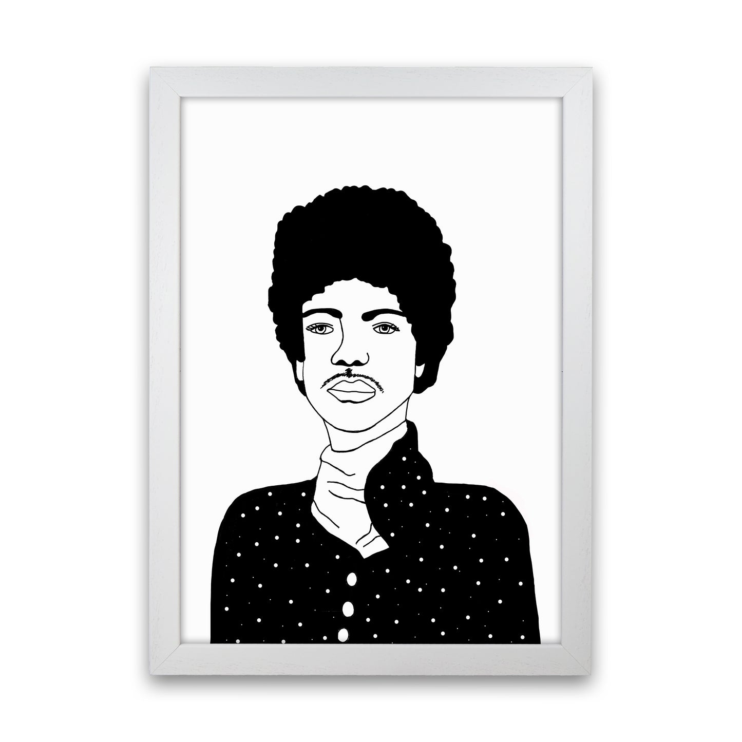 Prince Art Print by Carissa Tanton White Grain